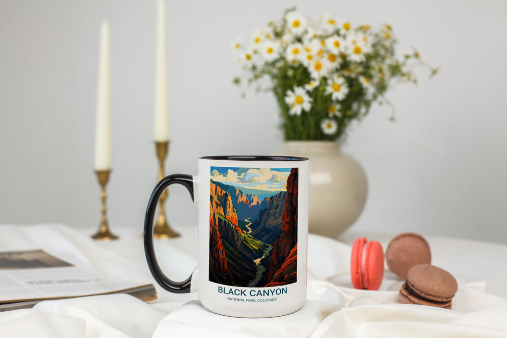 Black Canyon - Colorado - US National Park Tourism Mug