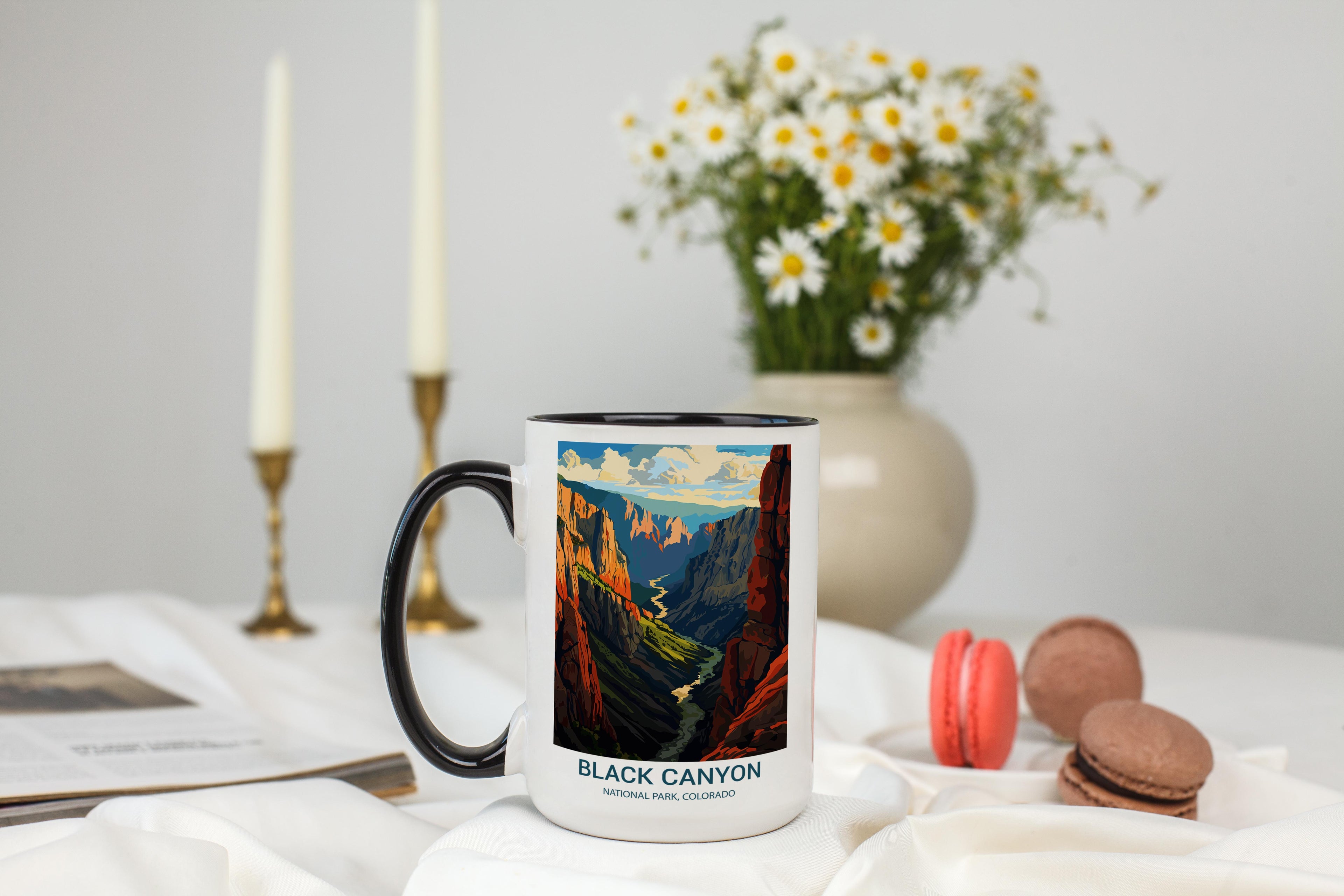 Black Canyon - Colorado - US National Park Tourism Mug