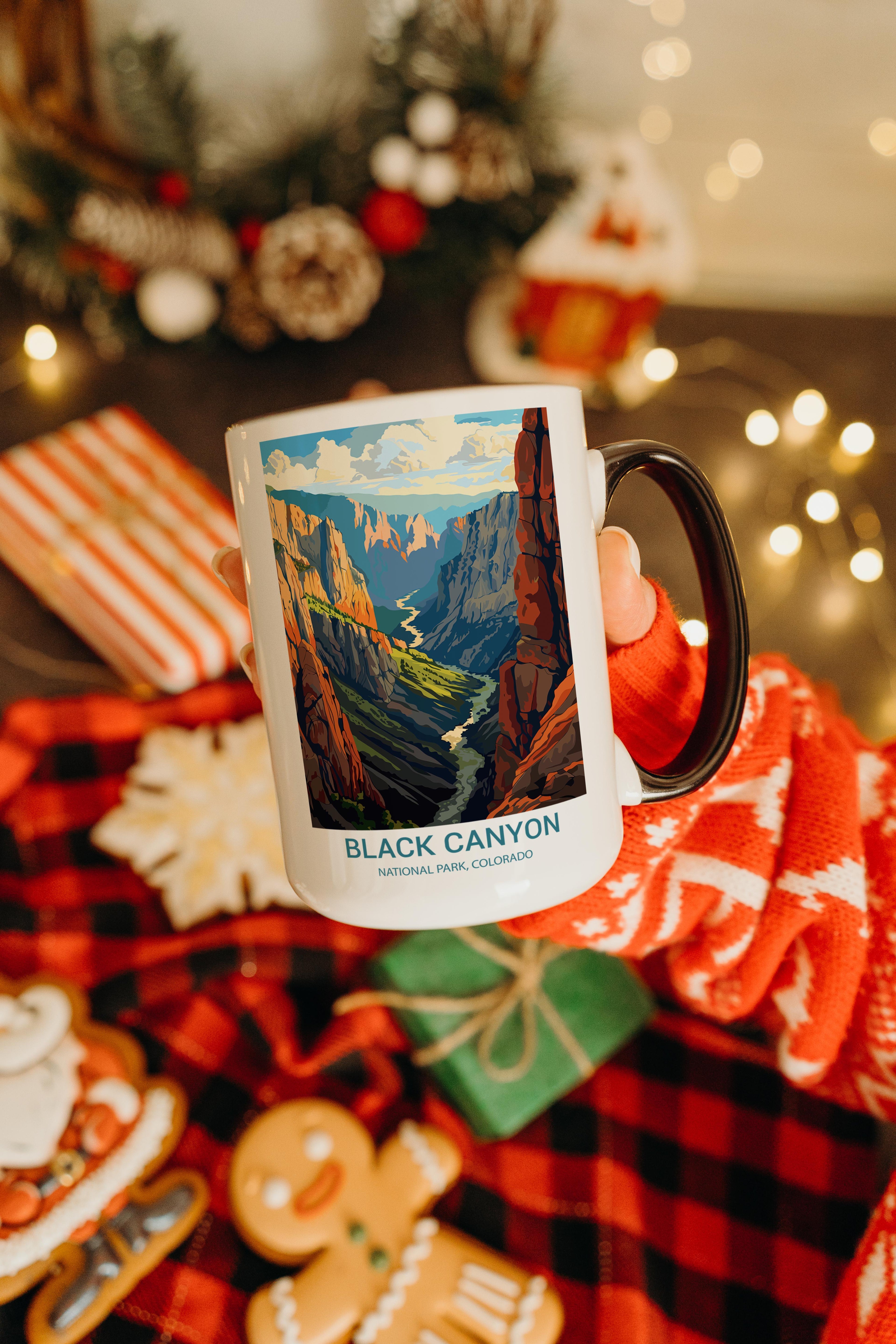 Black Canyon - Colorado - US National Park Tourism Mug
