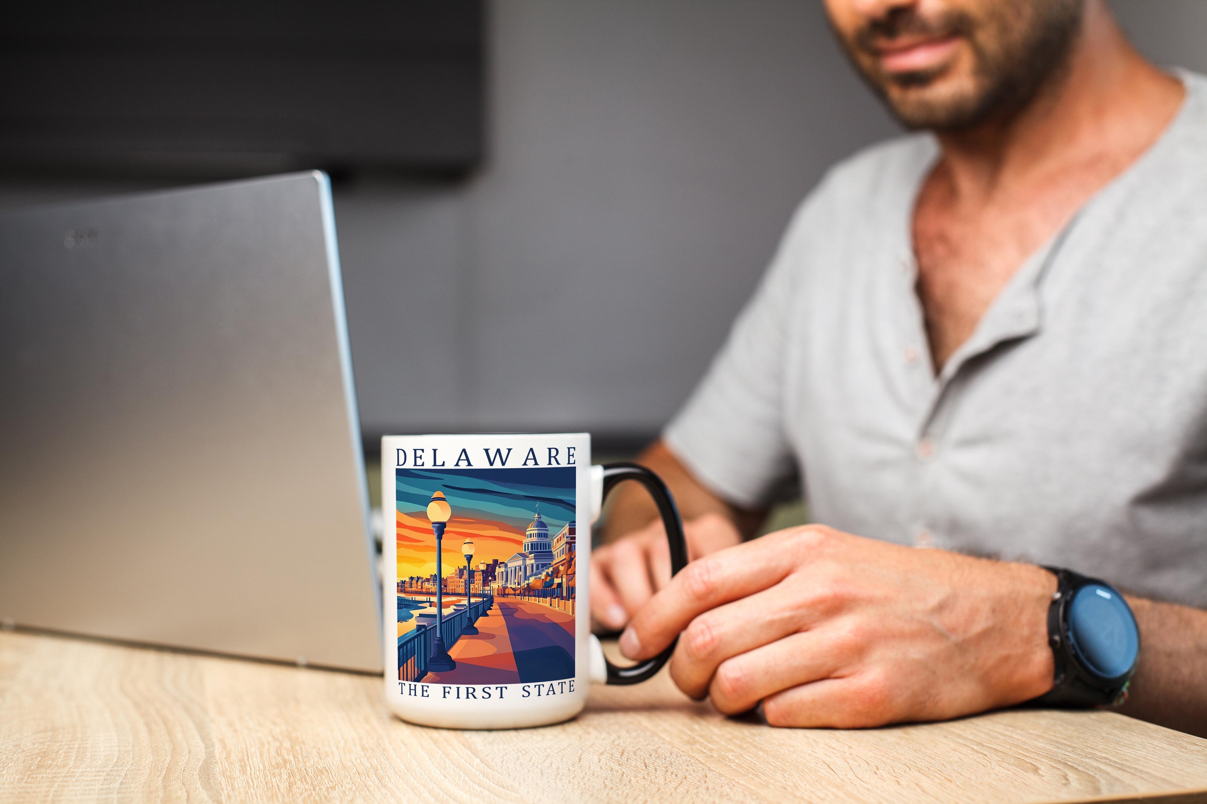 Delaware - US State Pride Mug