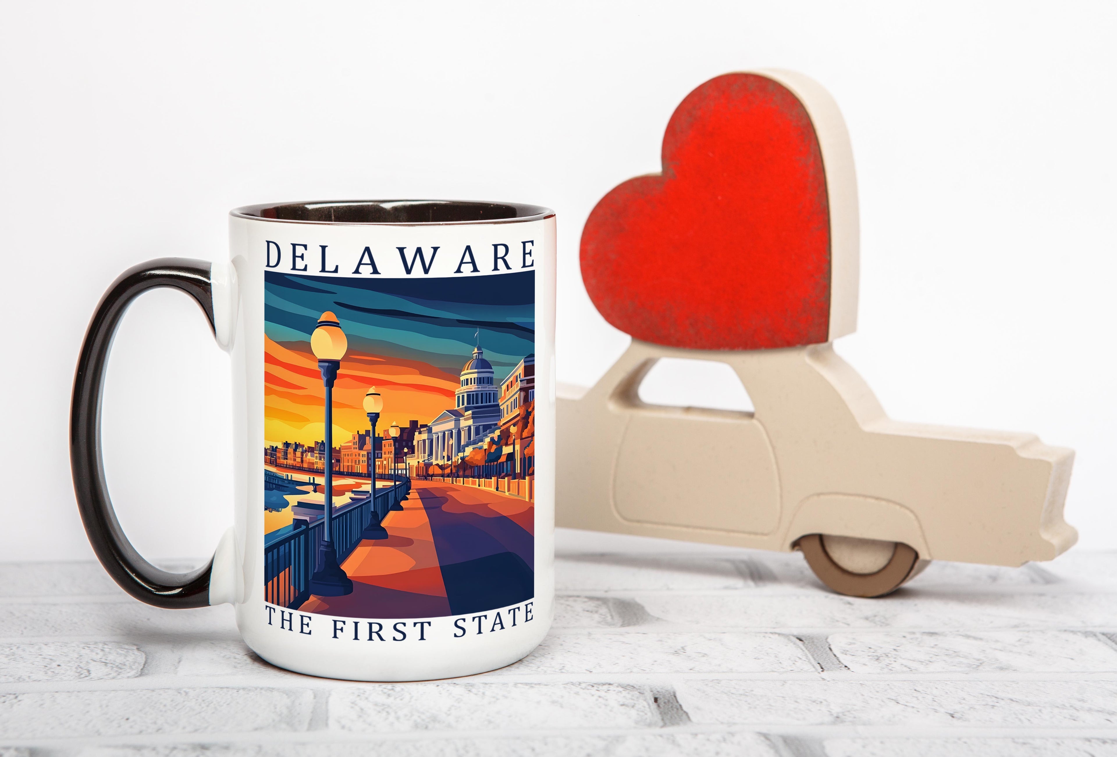 Delaware - US State Pride Mug