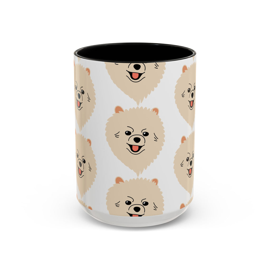 Pomeranian Dog Doodle Design 15oz Mug