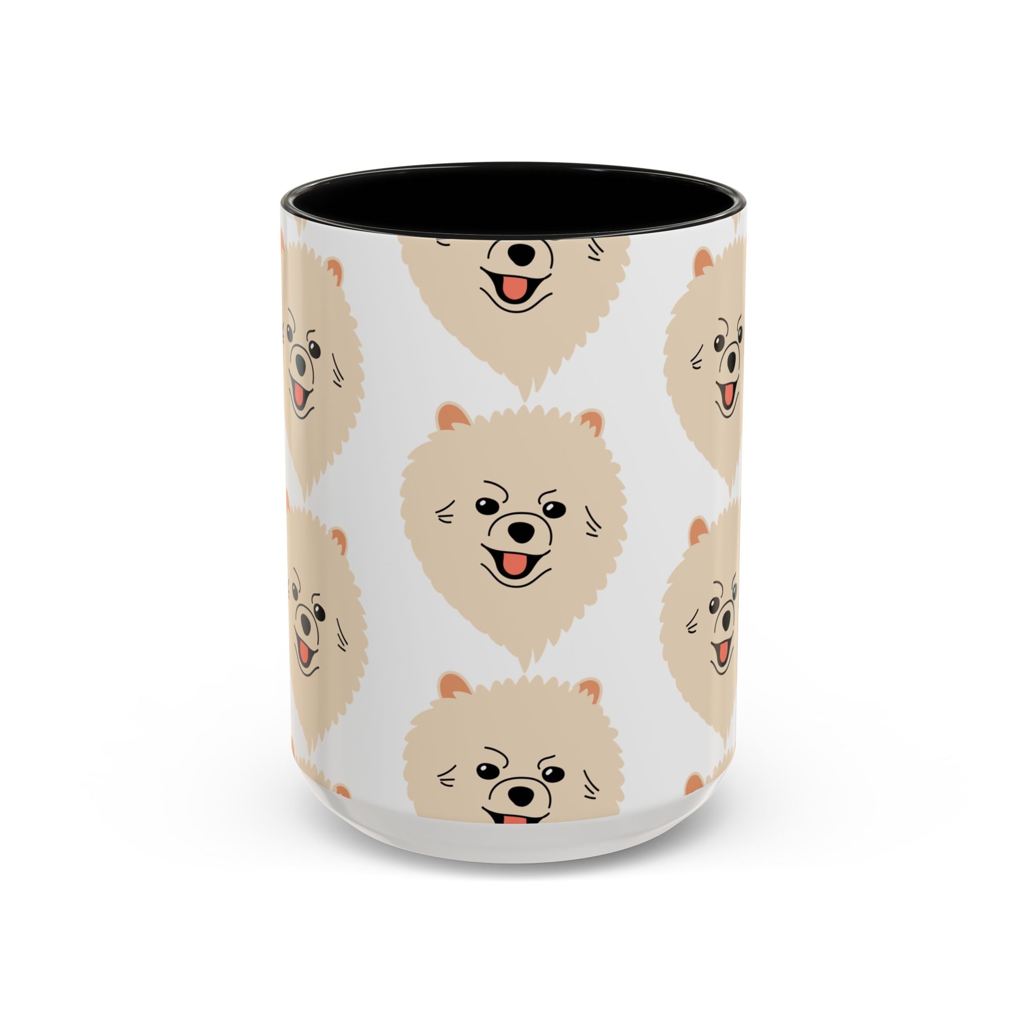 Pomeranian Dog Doodle Design 15oz Mug