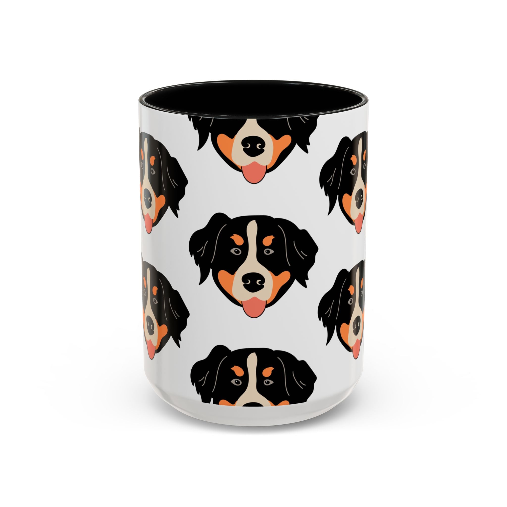 Bernese Mountain Dog Doodle Design 15oz Mug
