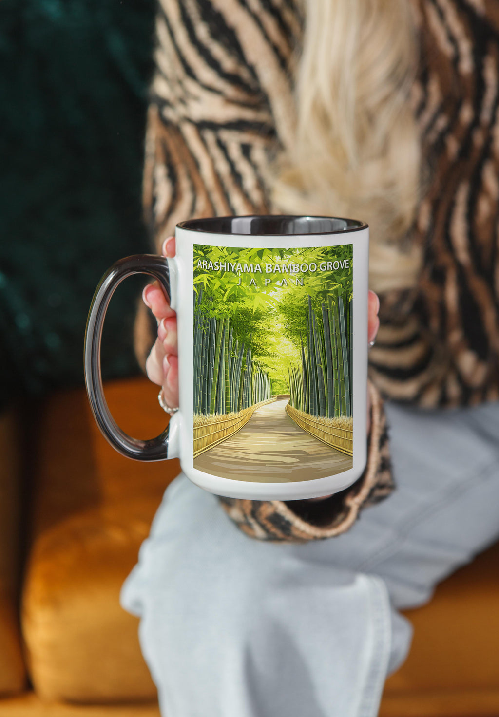 Arashiyama Bamboo Grove - Japan - Global Treasures Mug