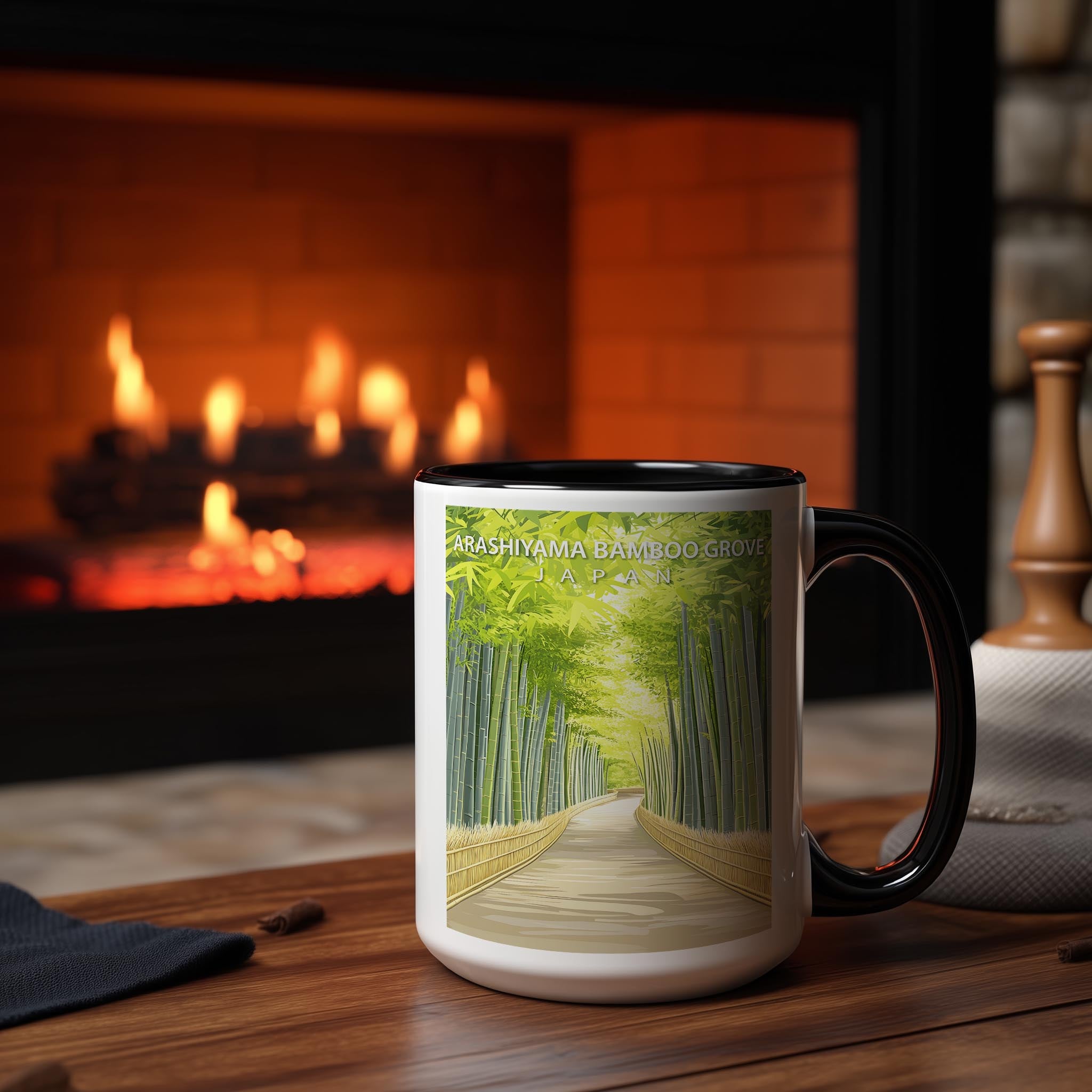 Arashiyama Bamboo Grove - Japan - Global Treasures Mug