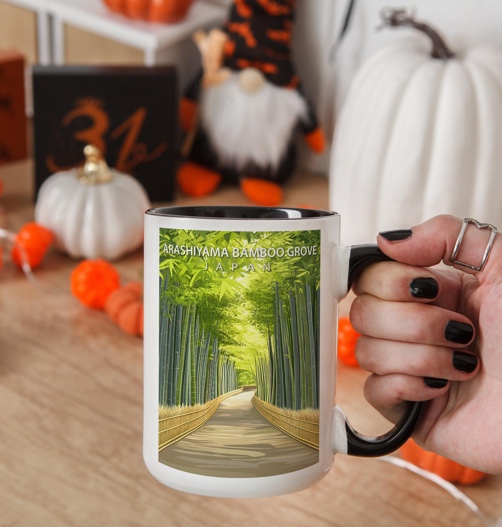 Arashiyama Bamboo Grove - Japan - Global Treasures Mug