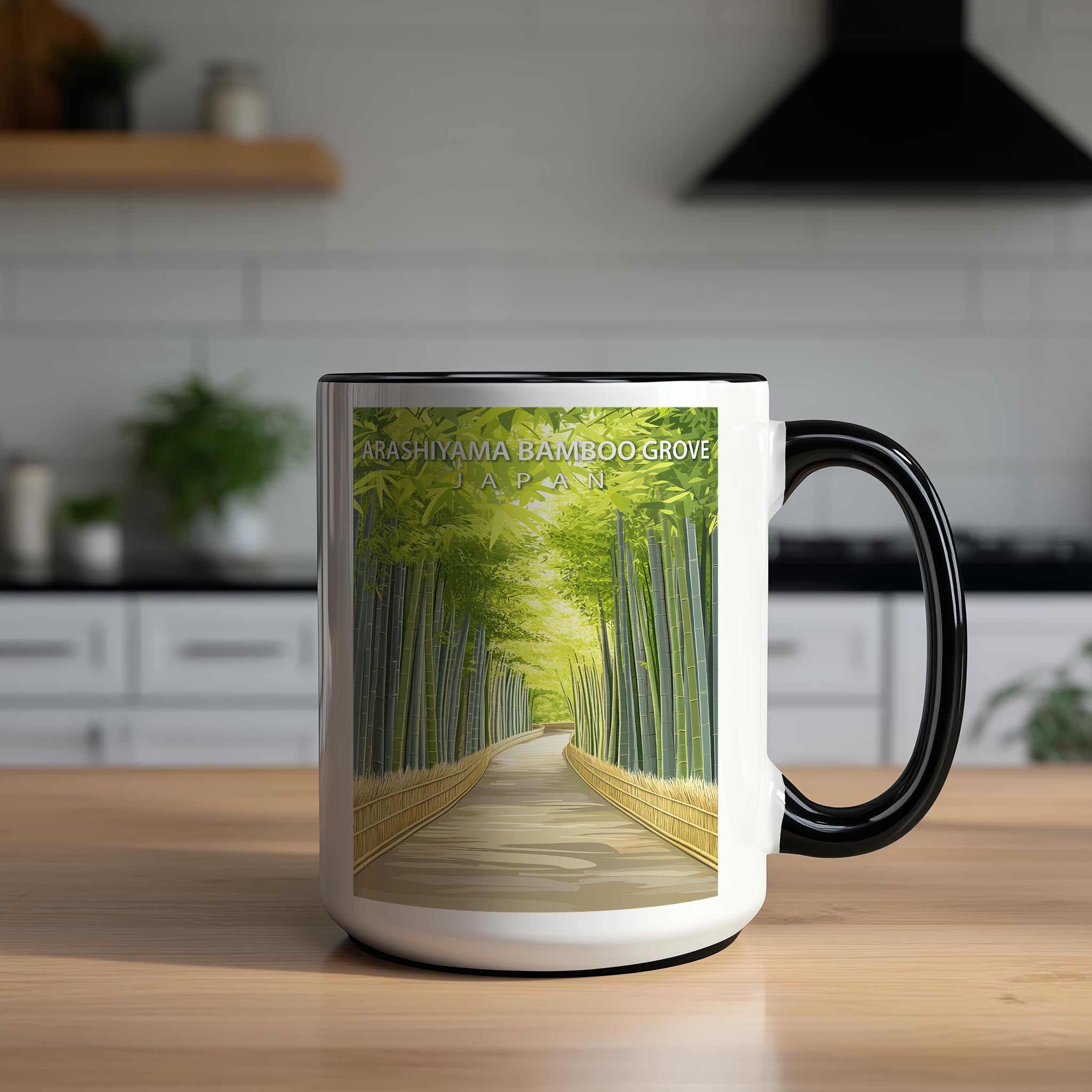 Arashiyama Bamboo Grove - Japan - Global Treasures Mug