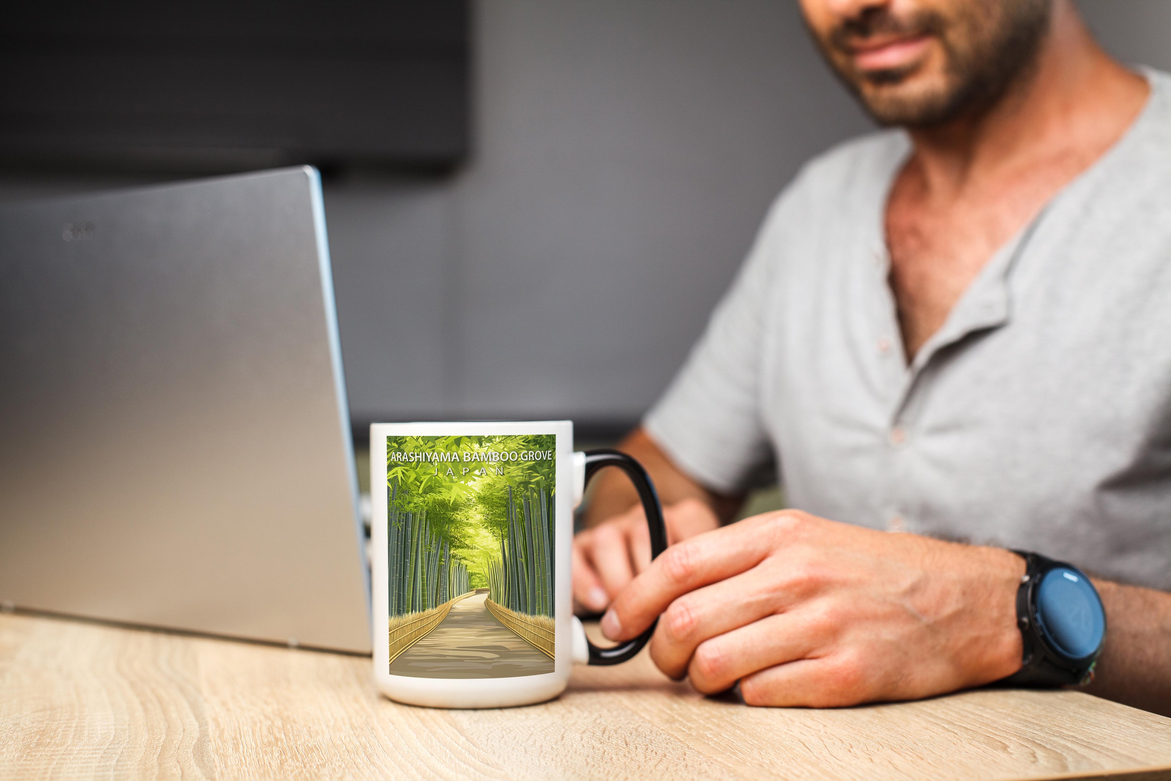 Arashiyama Bamboo Grove - Japan - Global Treasures Mug