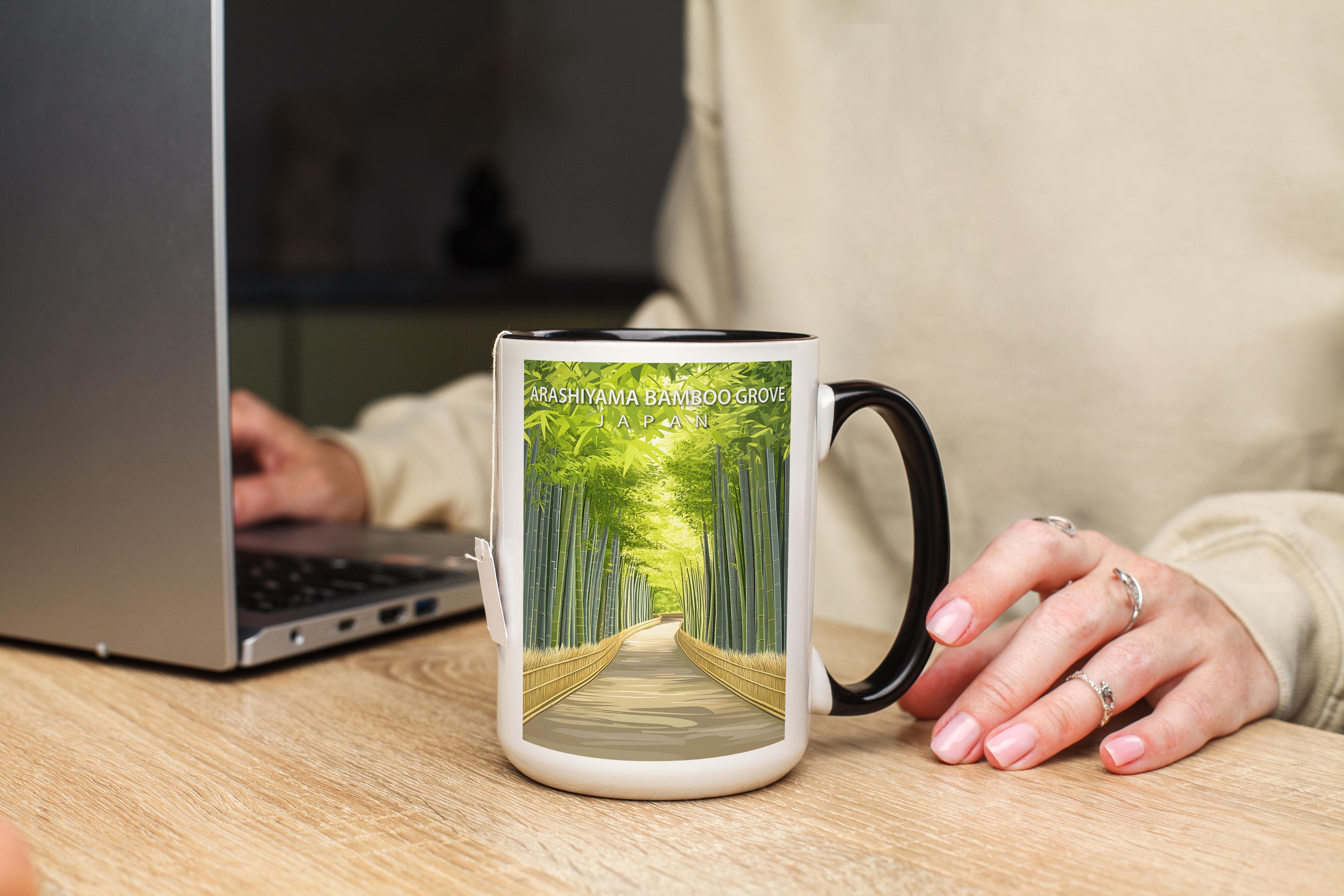 Arashiyama Bamboo Grove - Japan - Global Treasures Mug