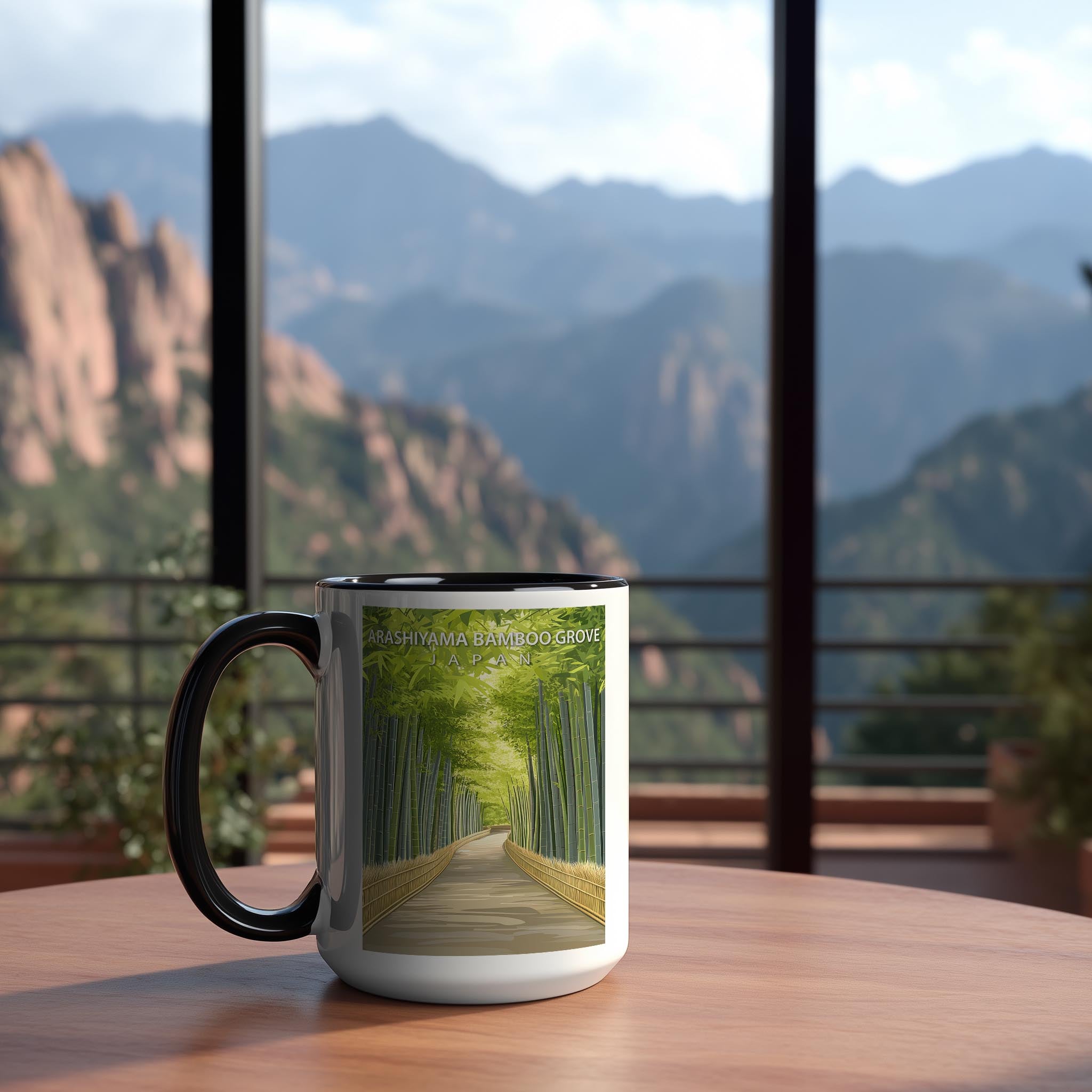 Arashiyama Bamboo Grove - Japan - Global Treasures Mug