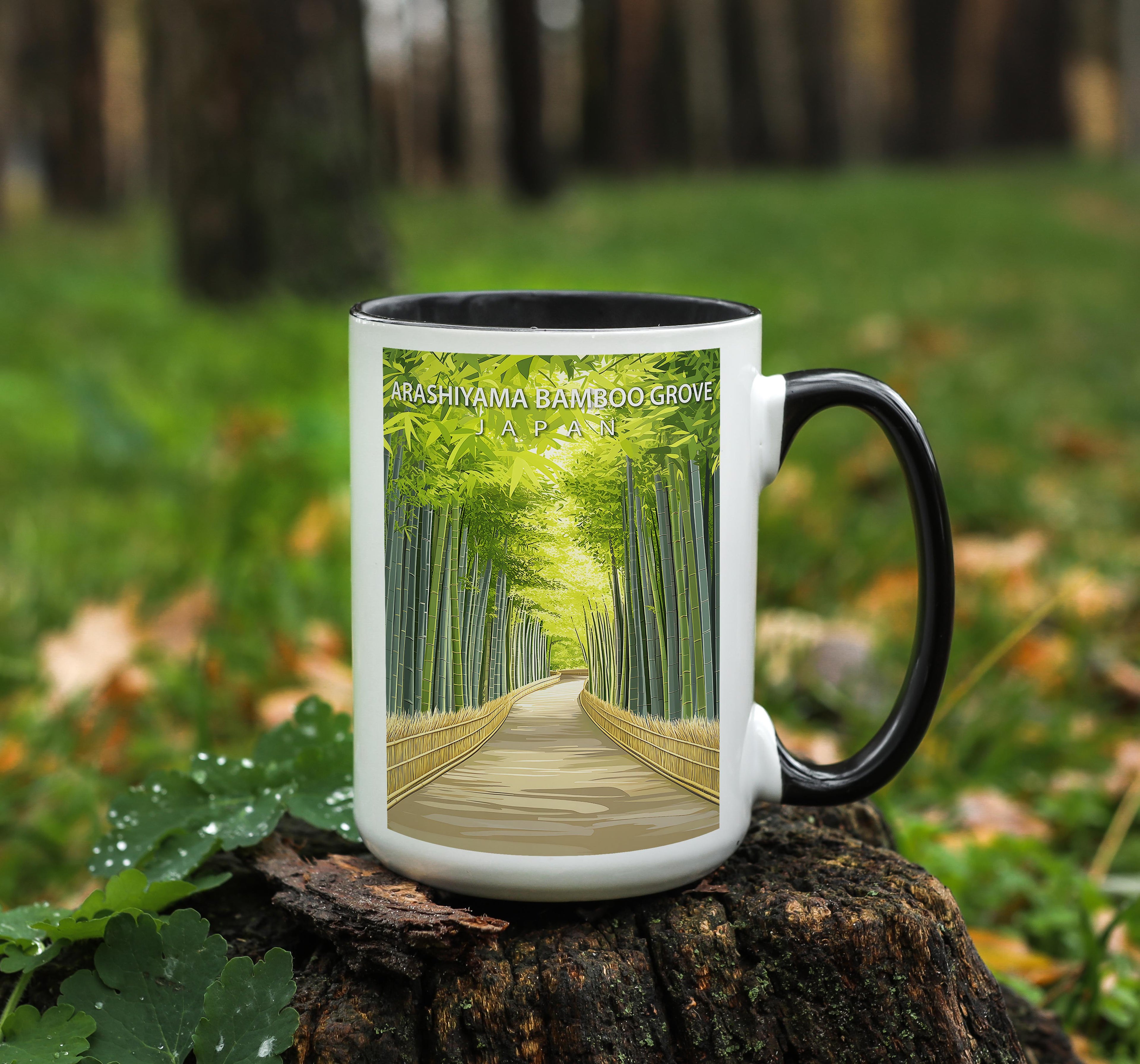 Arashiyama Bamboo Grove - Japan - Global Treasures Mug