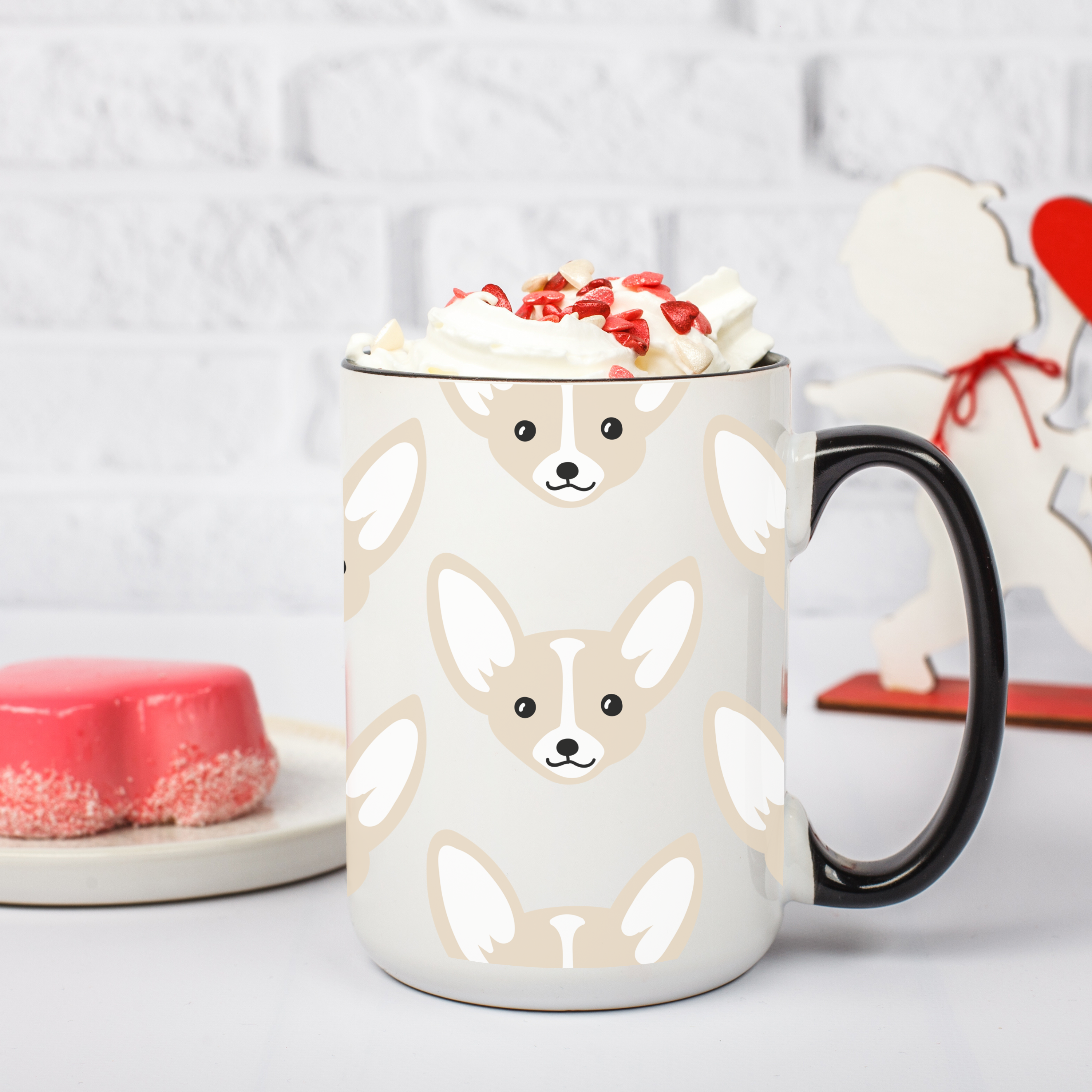 Chihuahua Dog Doodle Design 15oz Mug