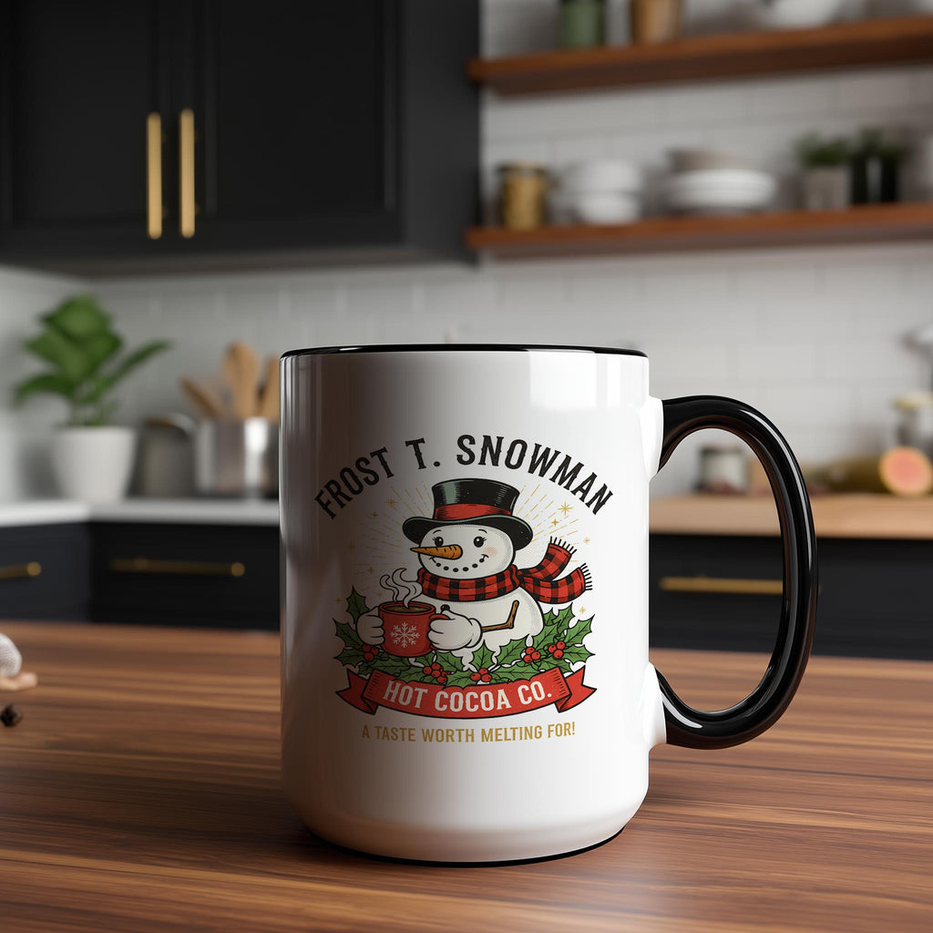 Frost T. Snowman Hot Cocoa - Christmas Mug