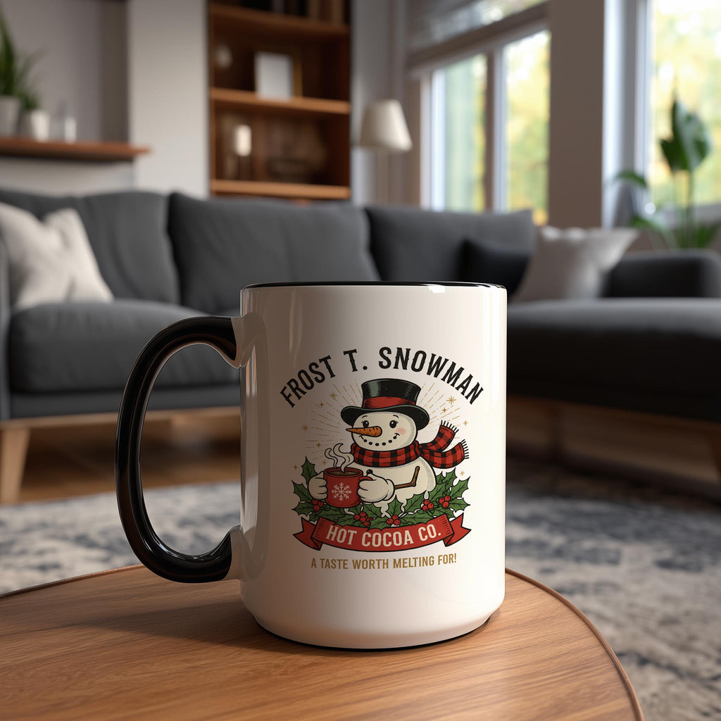 Frost T. Snowman Hot Cocoa - Christmas Mug