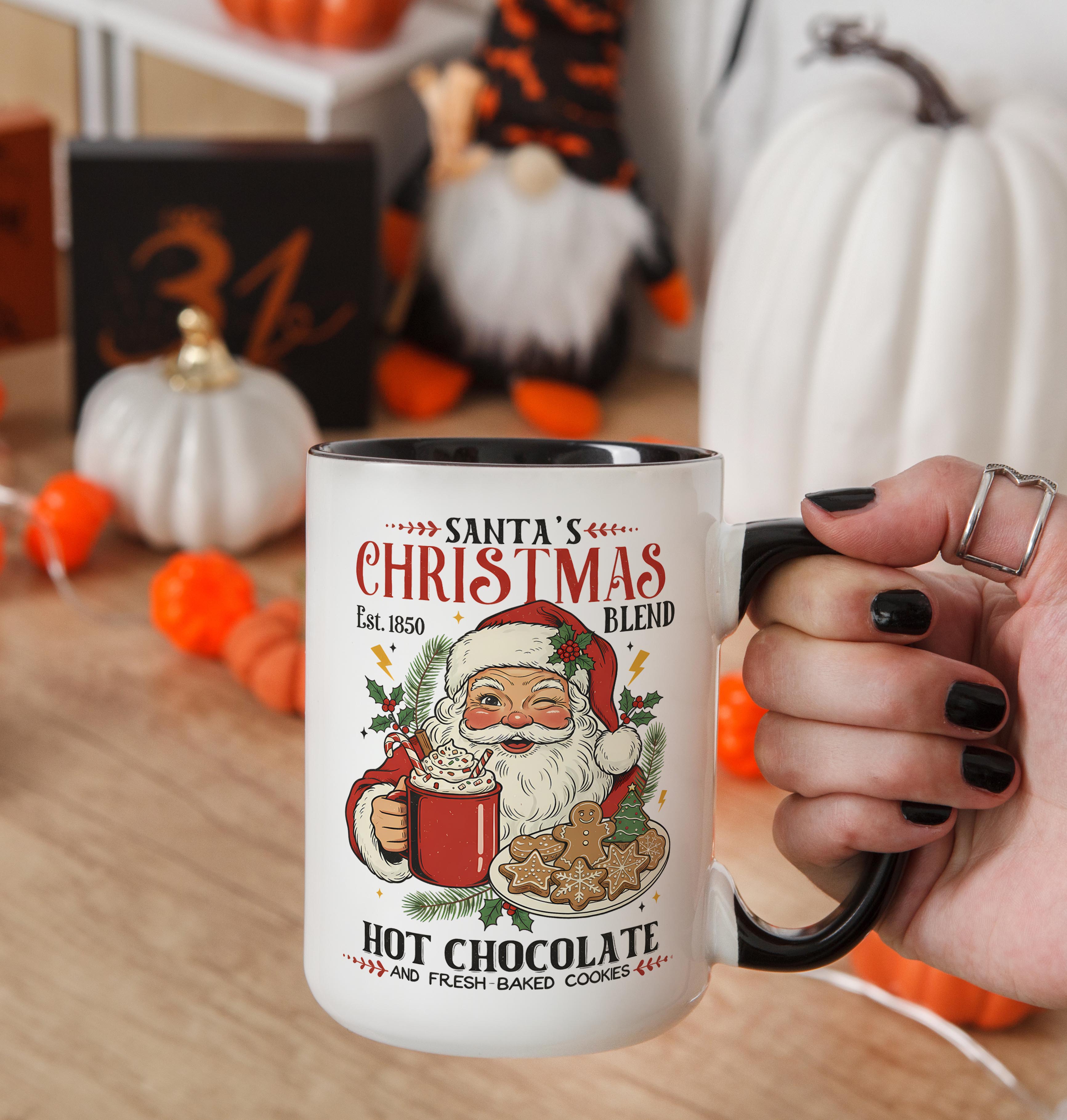Santa's Hot Chocolate - Christmas Mug