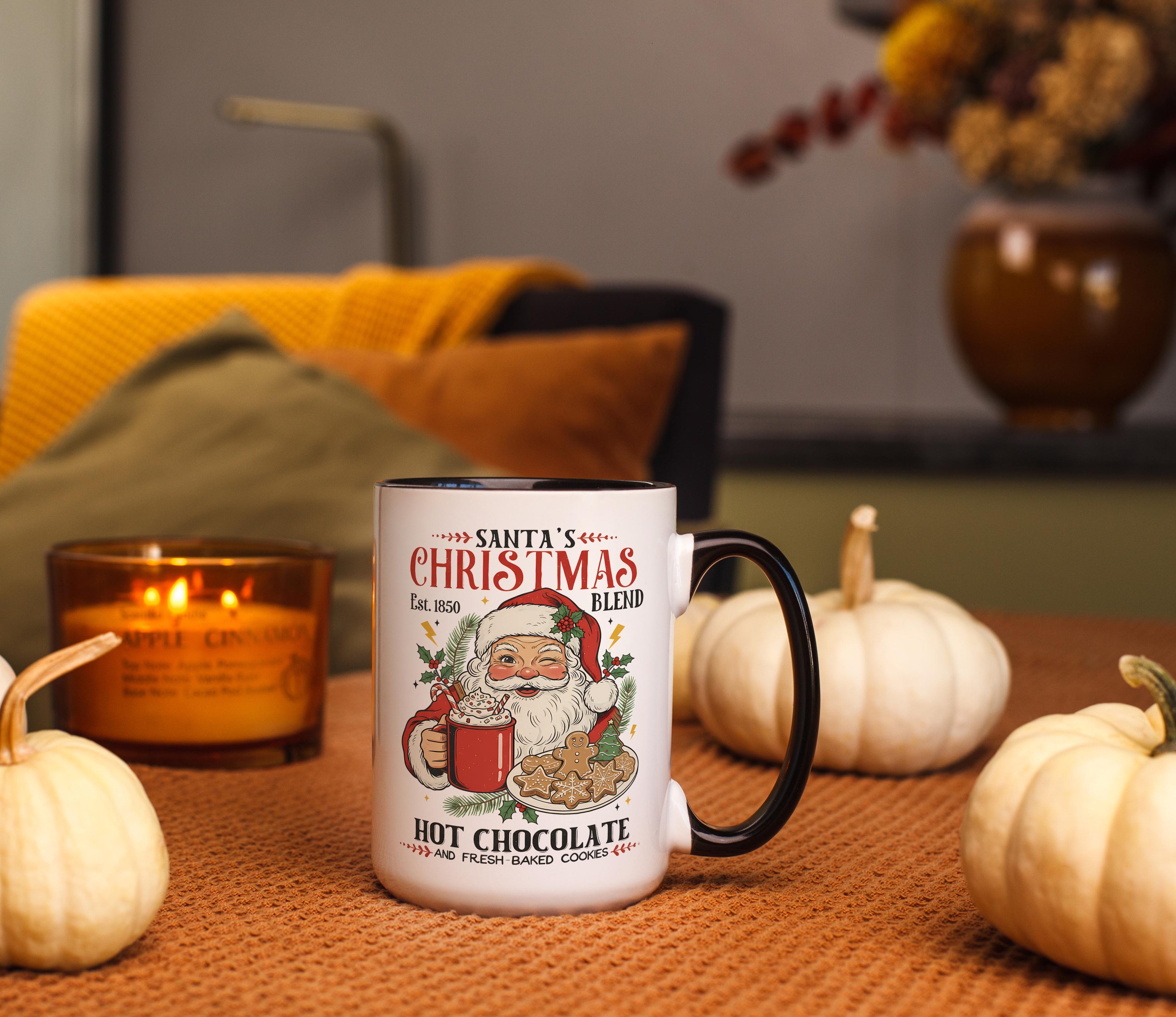 Santa's Hot Chocolate - Christmas Mug
