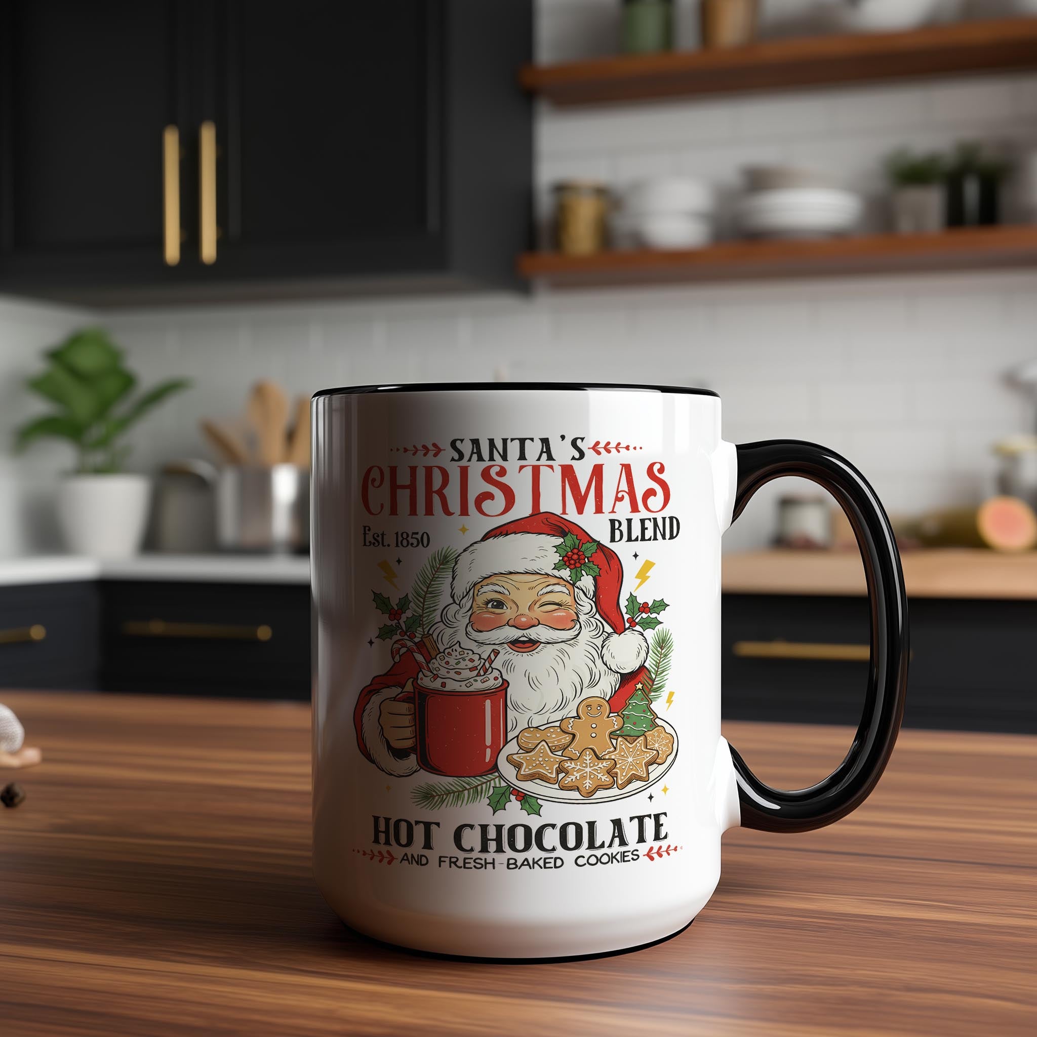 Santa's Hot Chocolate - Christmas Mug