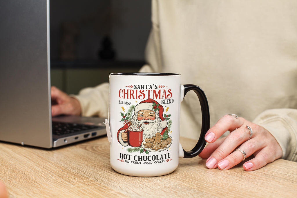 Santa's Hot Chocolate - Christmas Mug