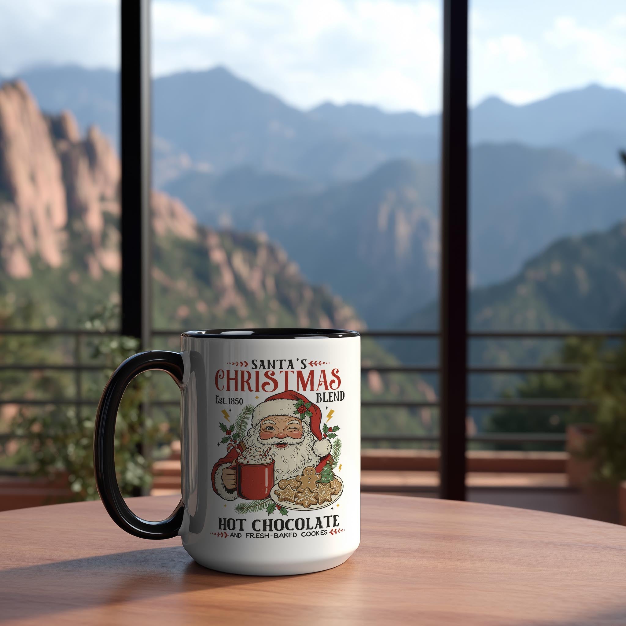 Santa's Hot Chocolate - Christmas Mug