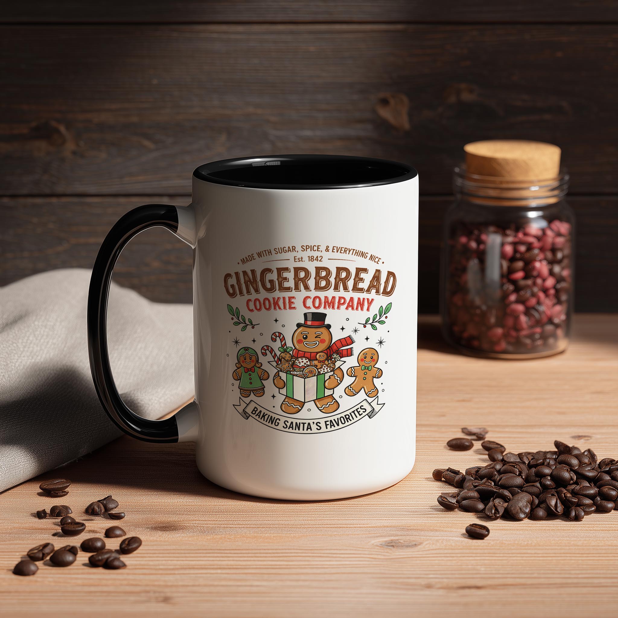 Gingerbread Cookie Company - Christmas Mug