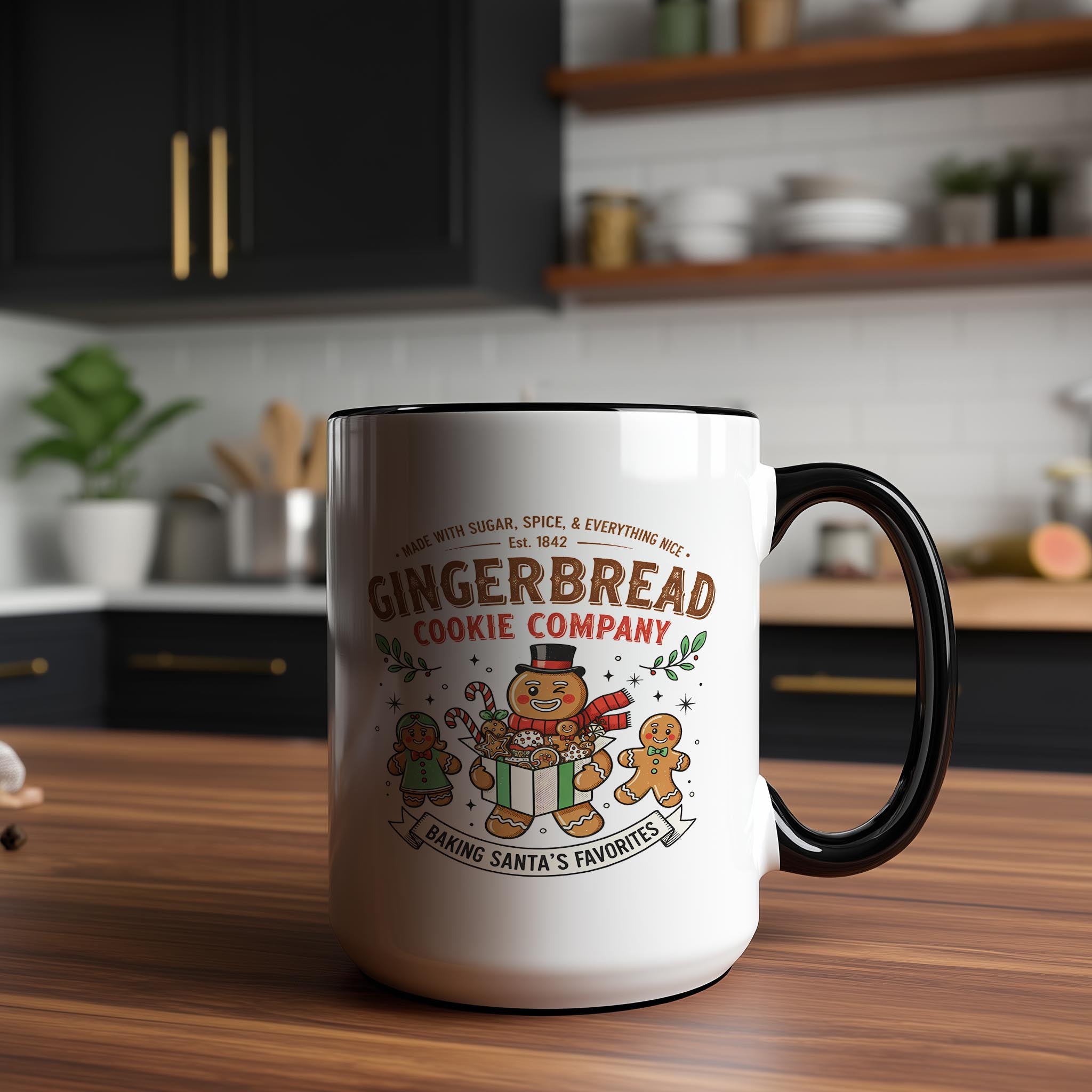 Gingerbread Cookie Company - Christmas Mug
