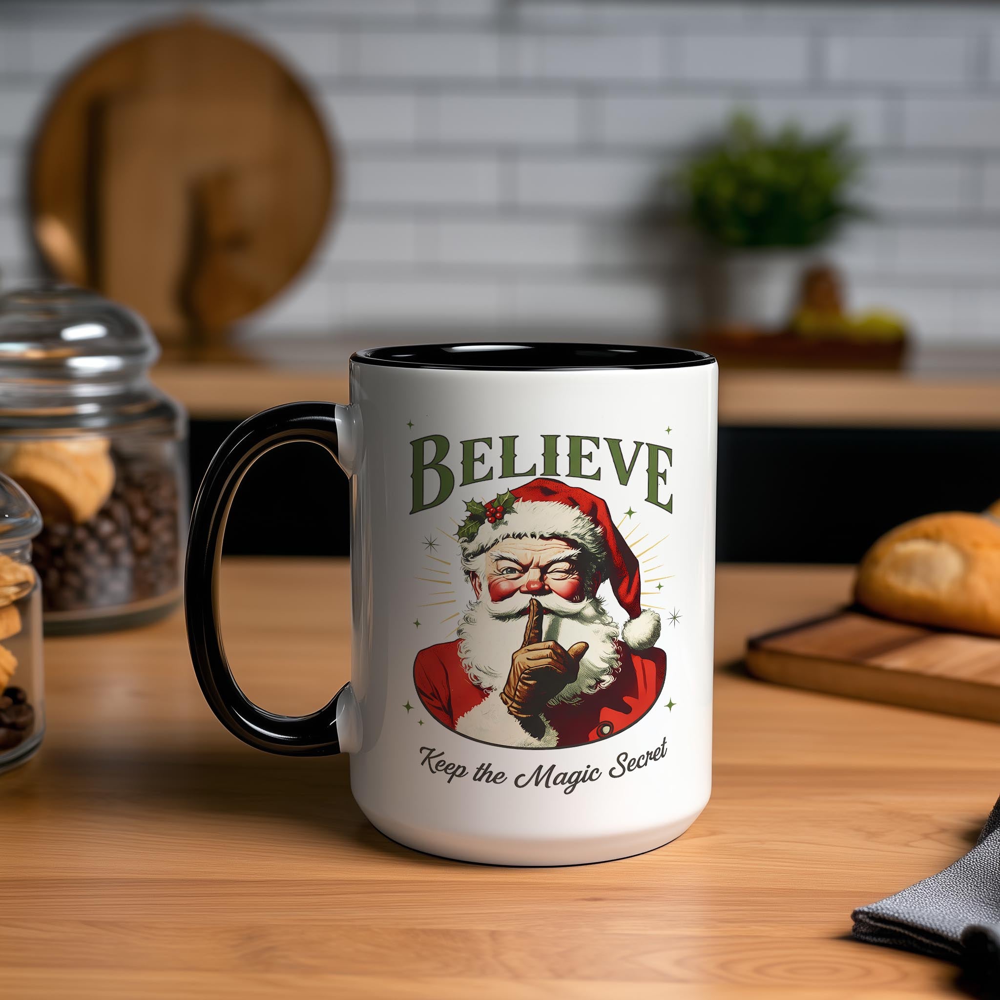 Believe, keep the Magic Secret - Christmas Mug