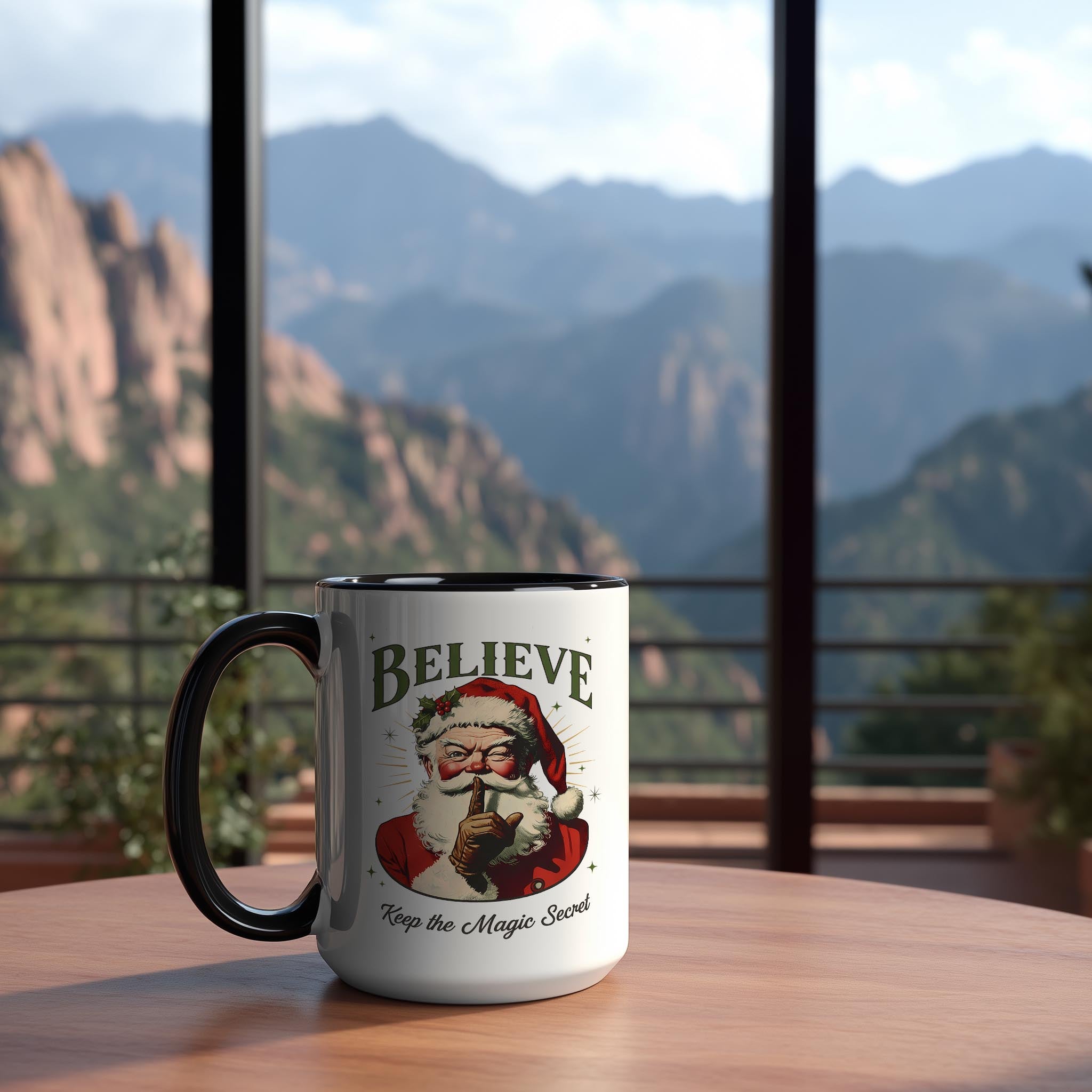 Believe, keep the Magic Secret - Christmas Mug