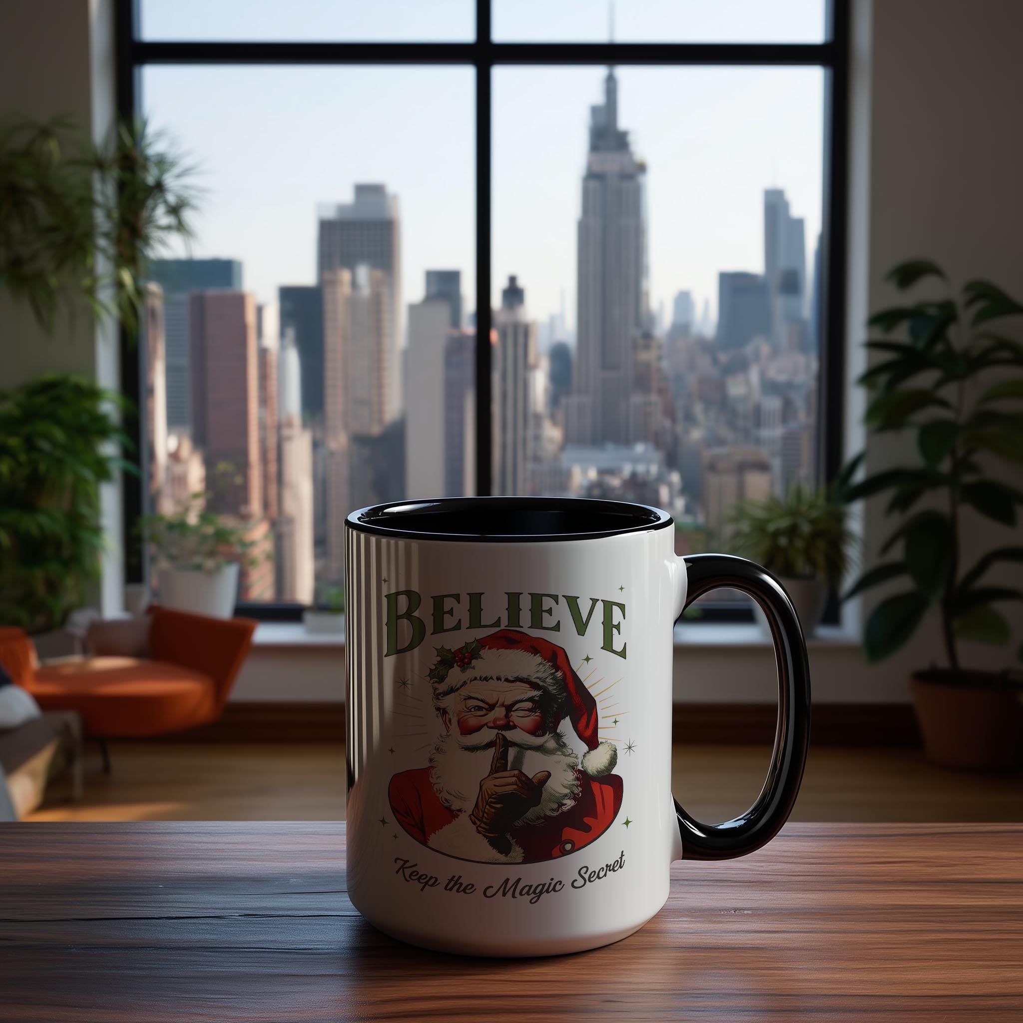 Believe, keep the Magic Secret - Christmas Mug