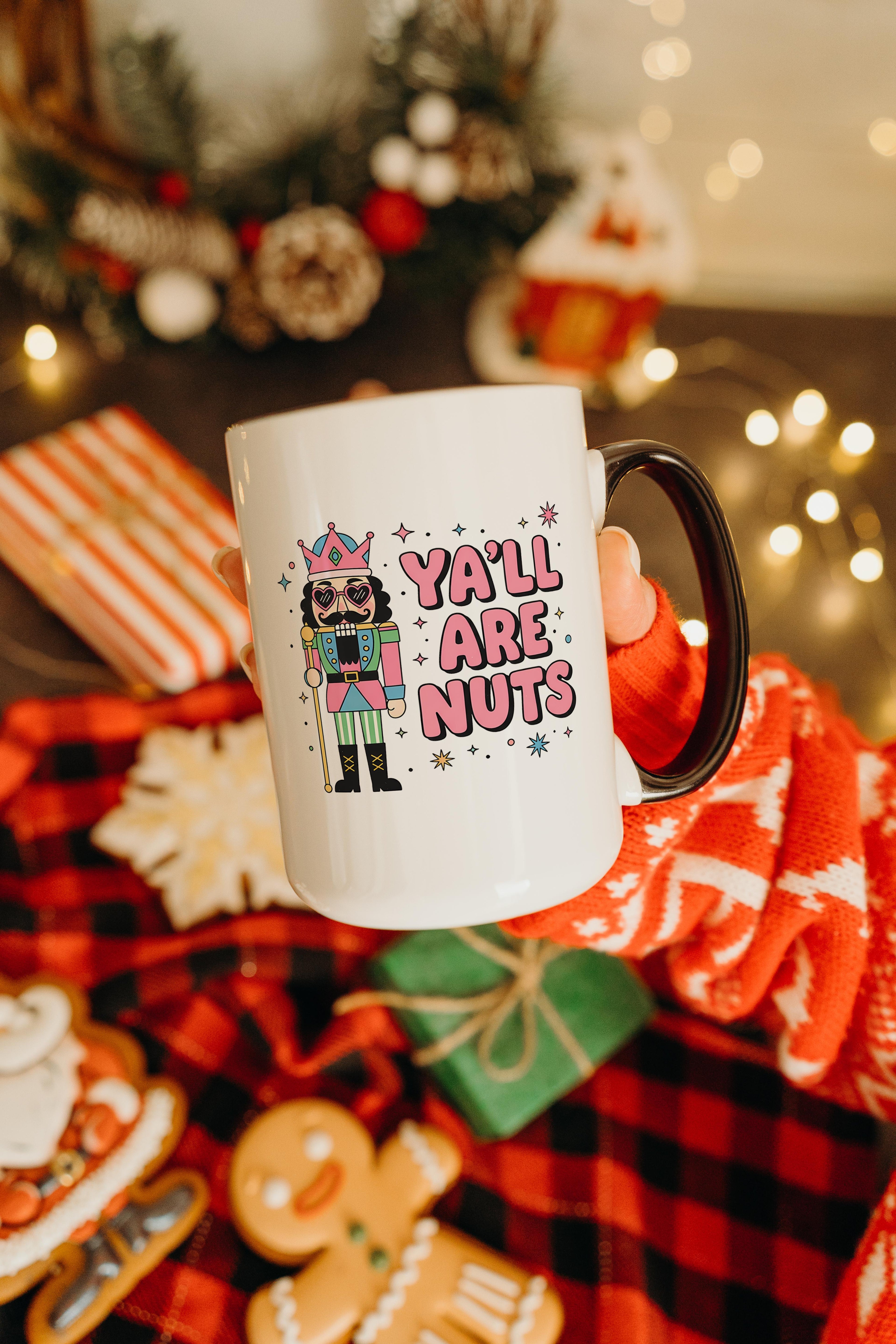 Y'all are Nuts - Christmas Mug