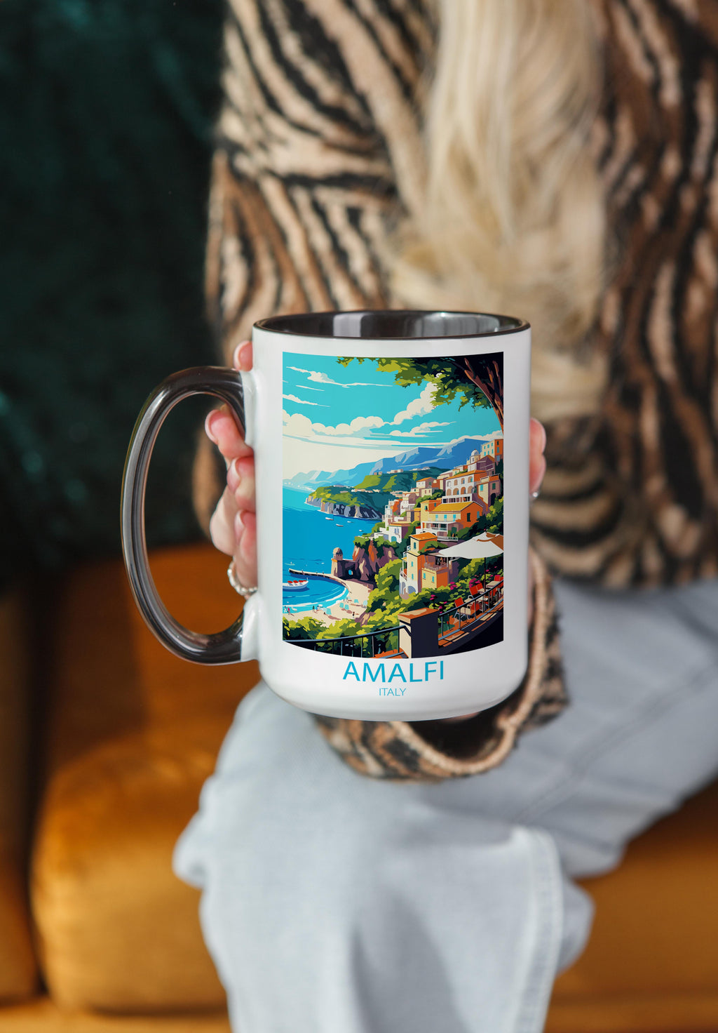 Amalfi - Italy - Beautiful Tourist Hotspots Mug