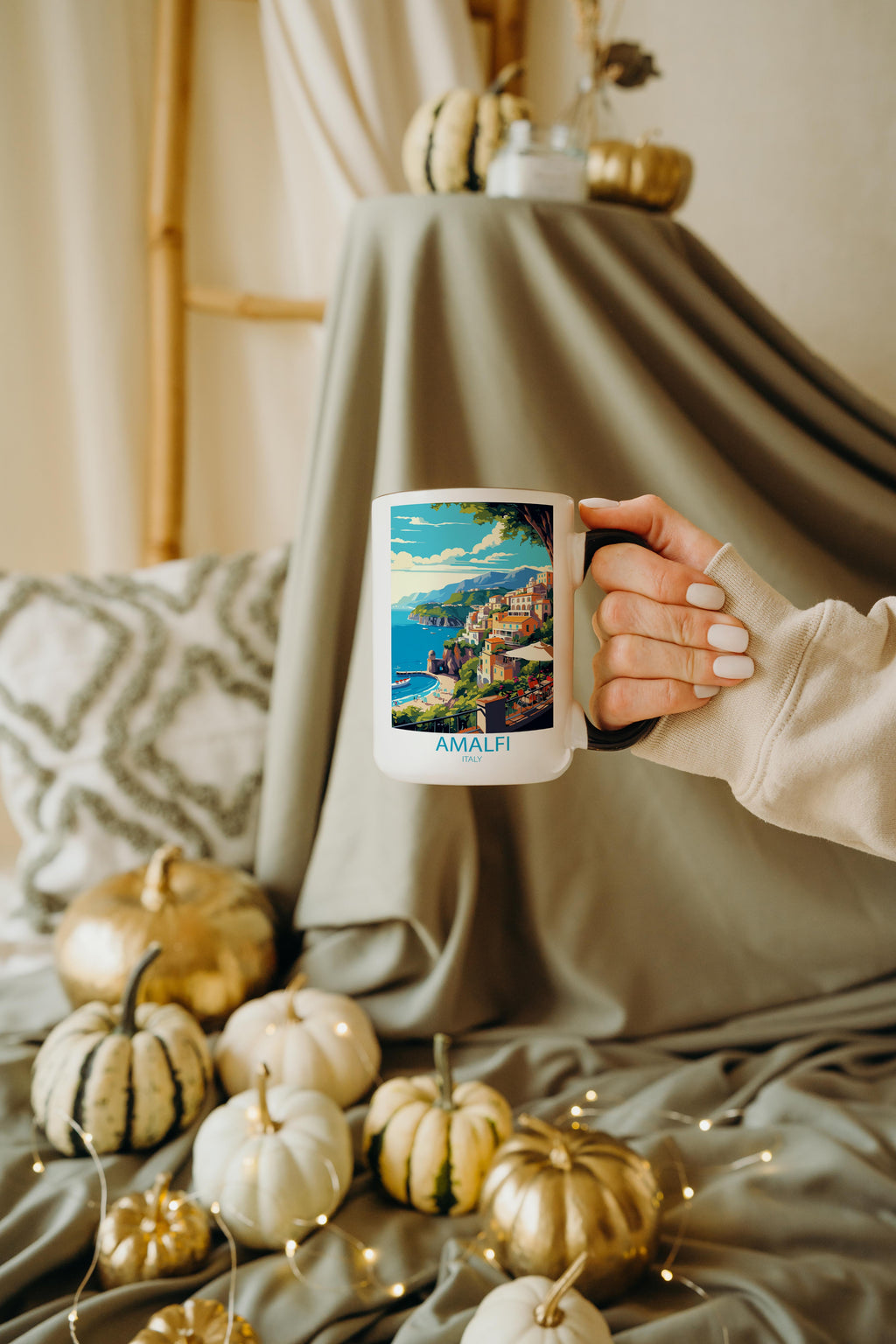 Amalfi - Italy - Beautiful Tourist Hotspots Mug