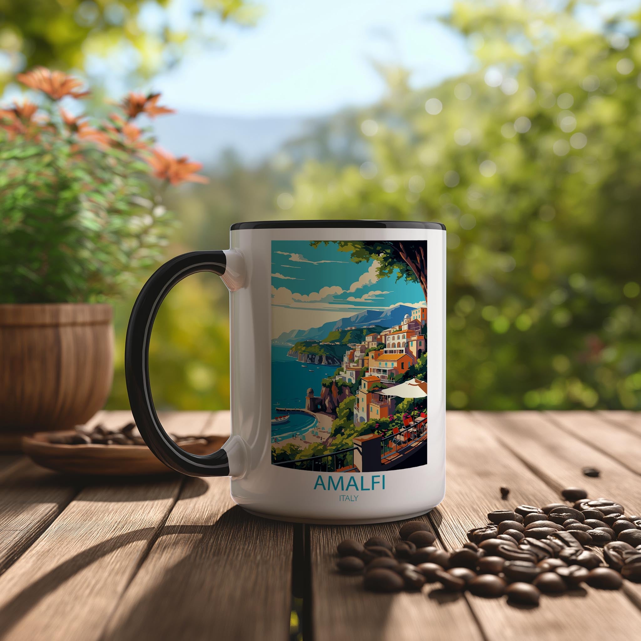 Amalfi - Italy - Beautiful Tourist Hotspots Mug