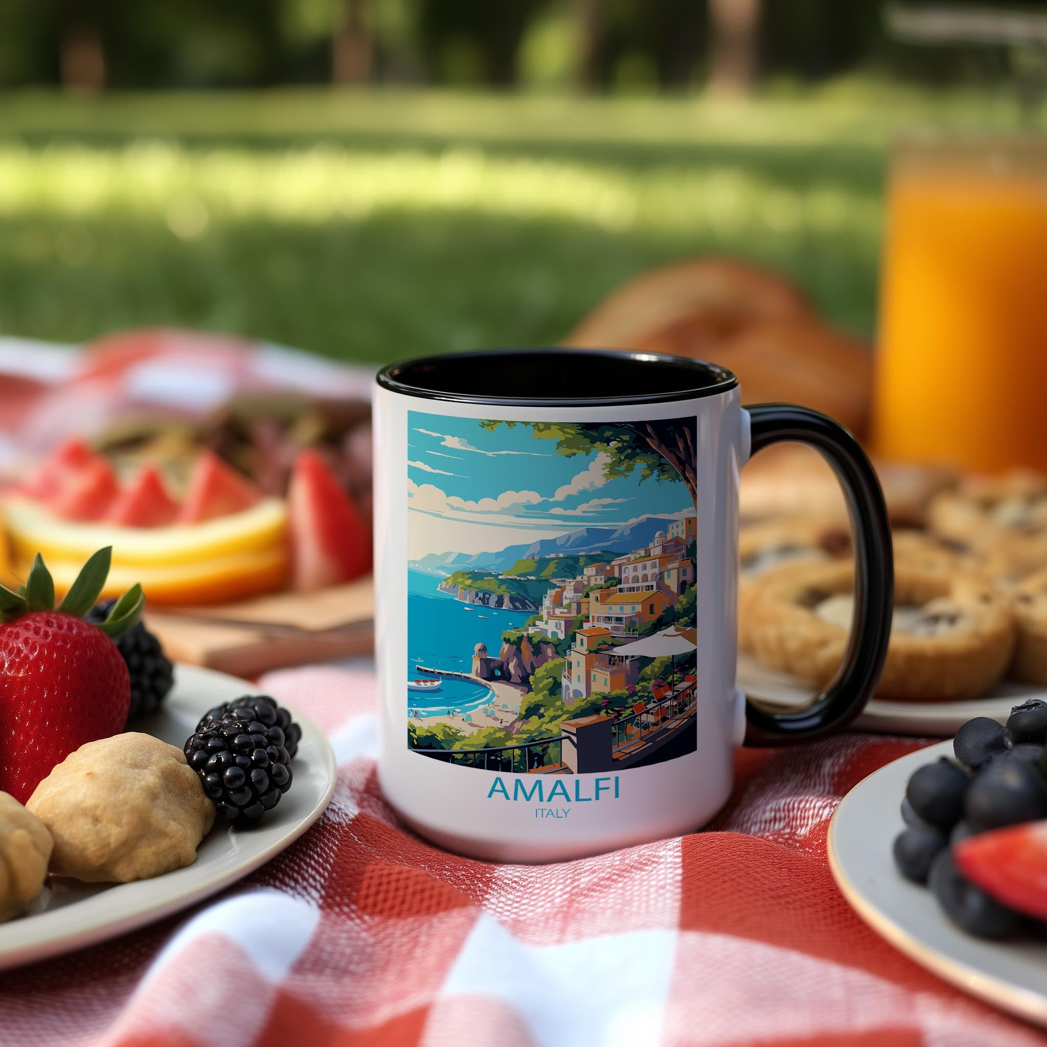 Amalfi - Italy - Beautiful Tourist Hotspots Mug