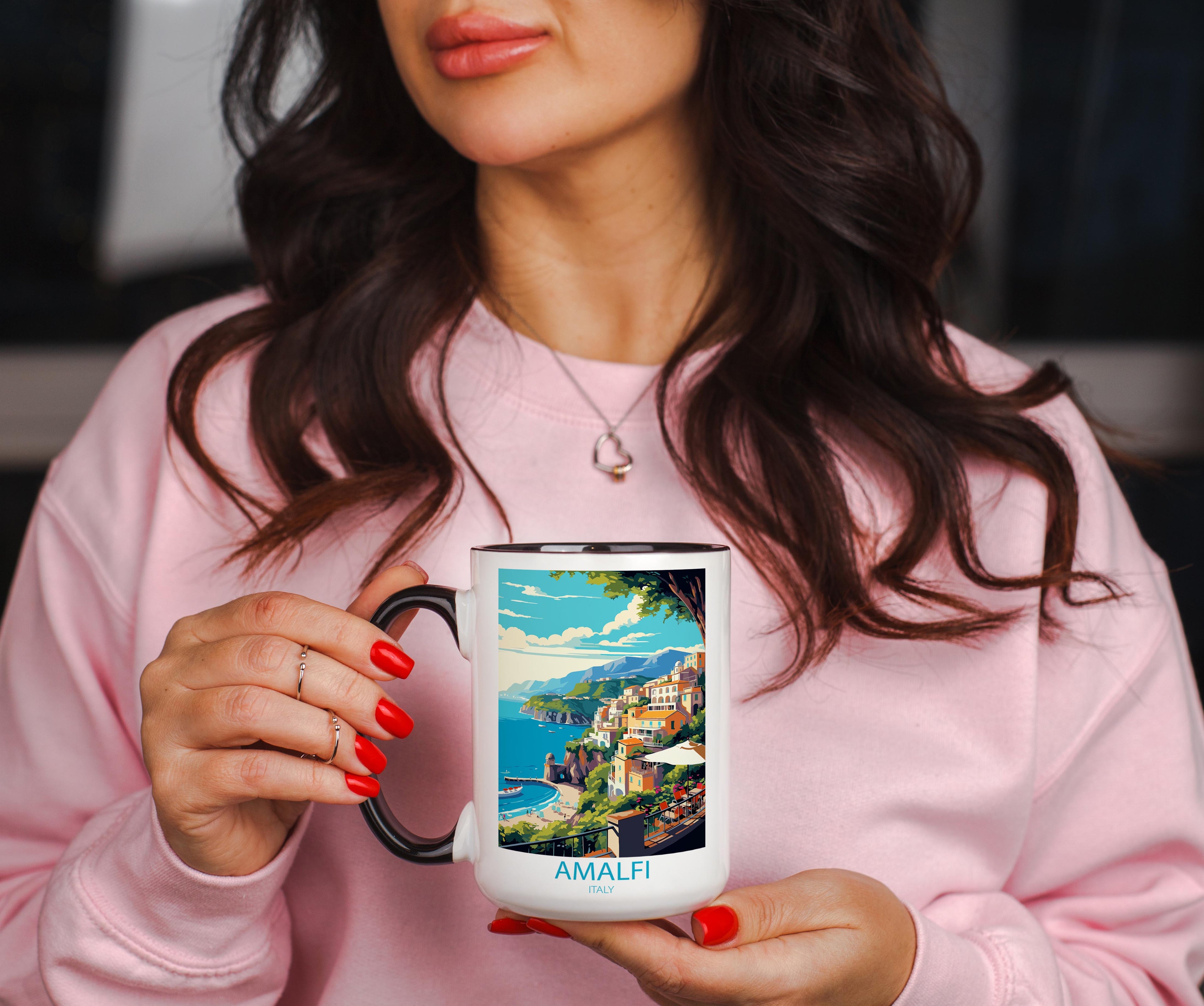 Amalfi - Italy - Beautiful Tourist Hotspots Mug