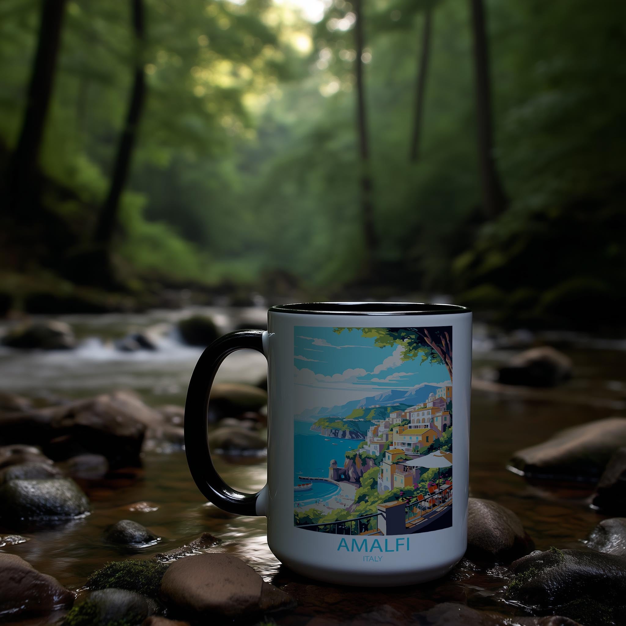 Amalfi - Italy - Beautiful Tourist Hotspots Mug