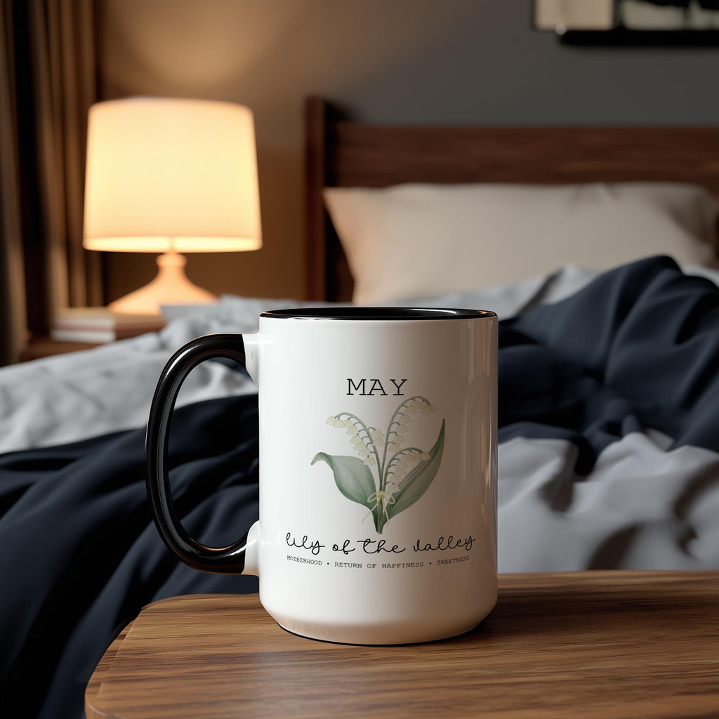 May - Lily of the Valley - Birth Month Flower Mug