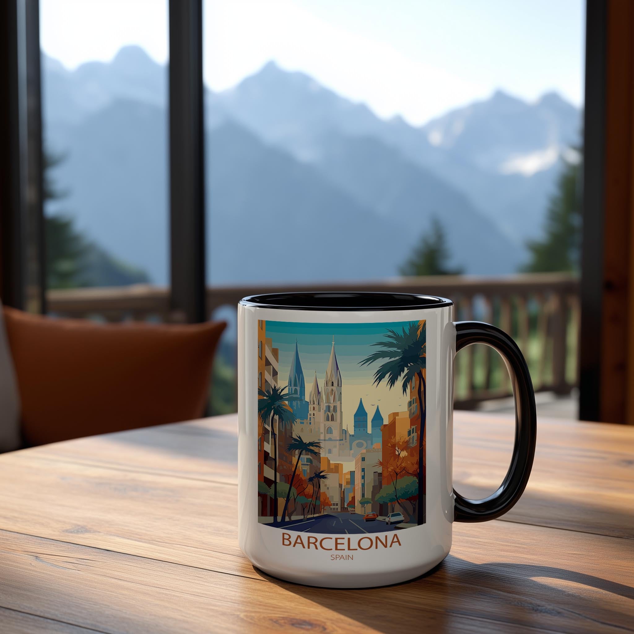 Barcelona - Spain - Beautiful Tourist Hotspots Mug