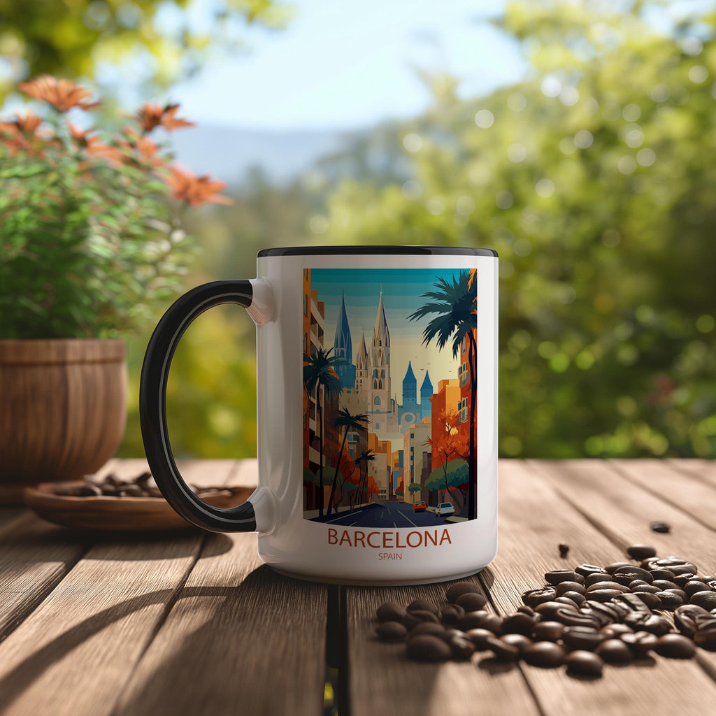 Barcelona - Spain - Beautiful Tourist Hotspots Mug