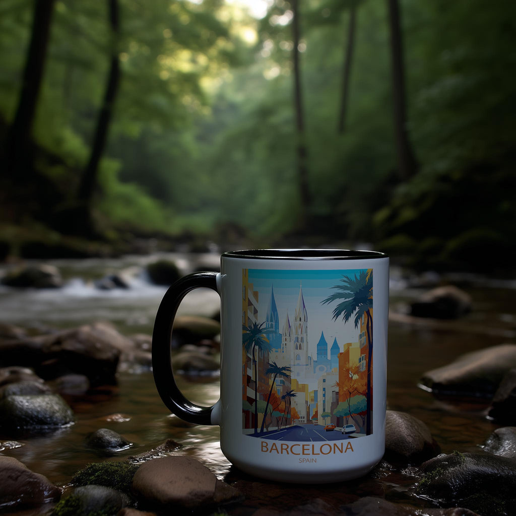 Barcelona - Spain - Beautiful Tourist Hotspots Mug