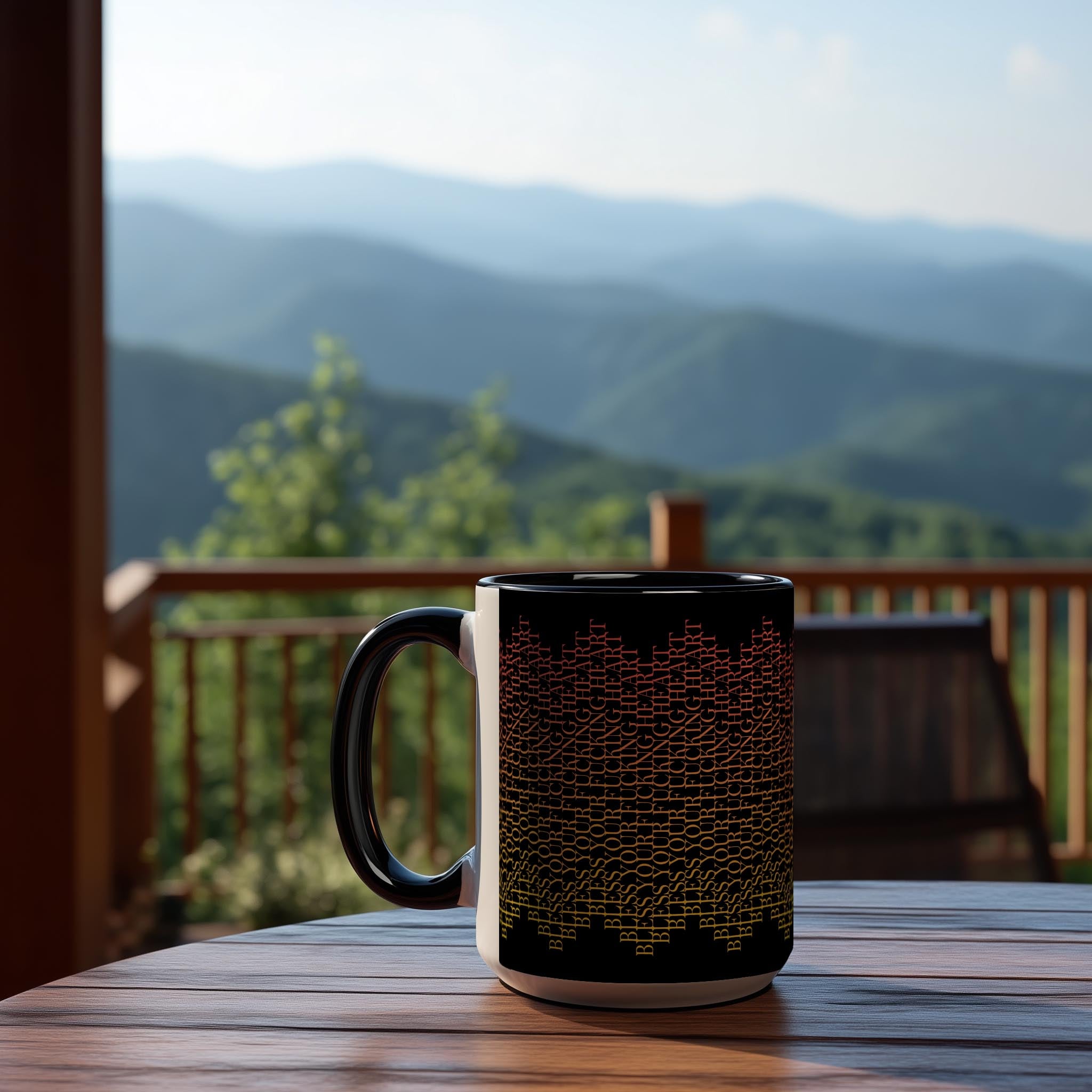 Hidden Message "Bless Your F*cking Heart" Mug
