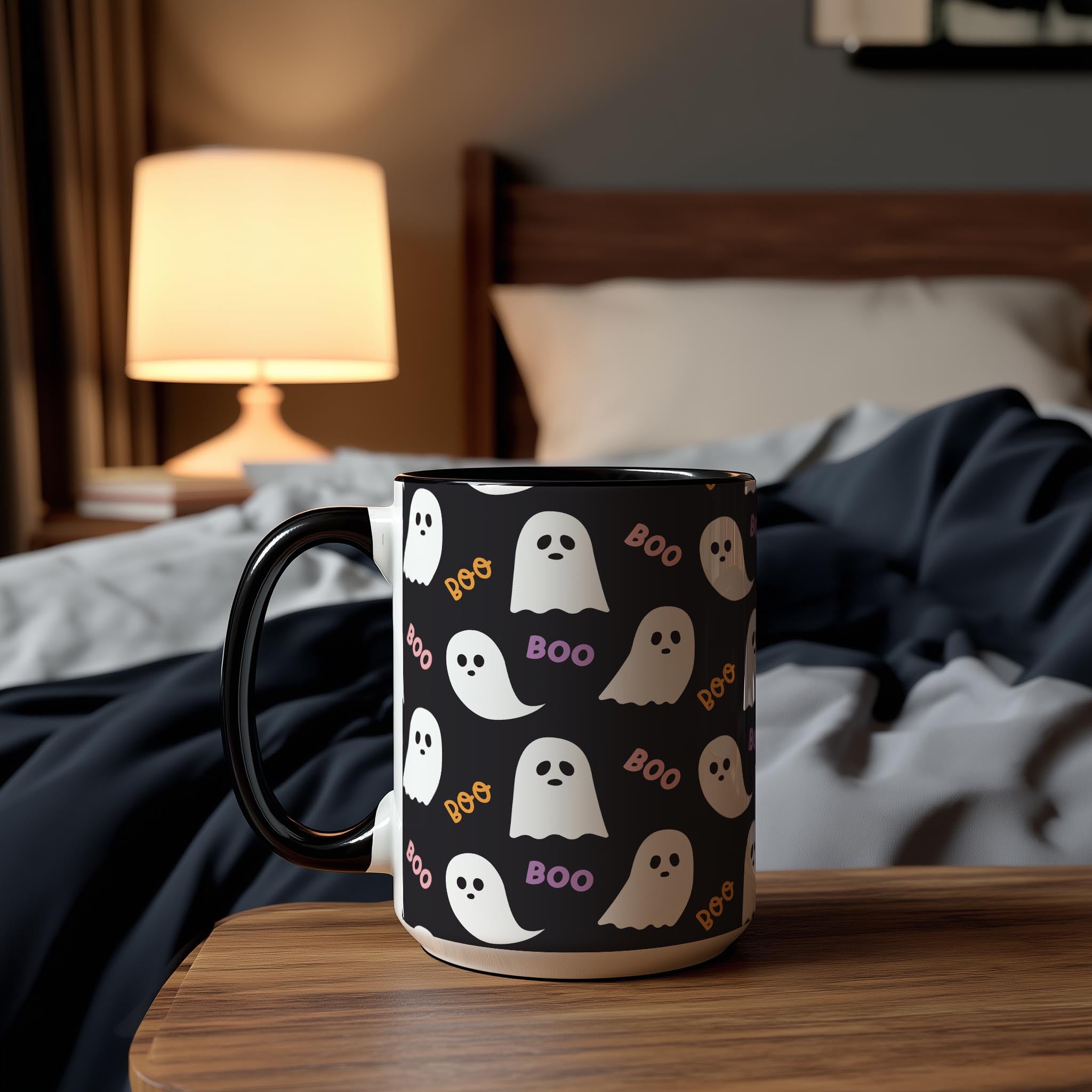 Cute Ghost "Boo!" - Halloween Mug