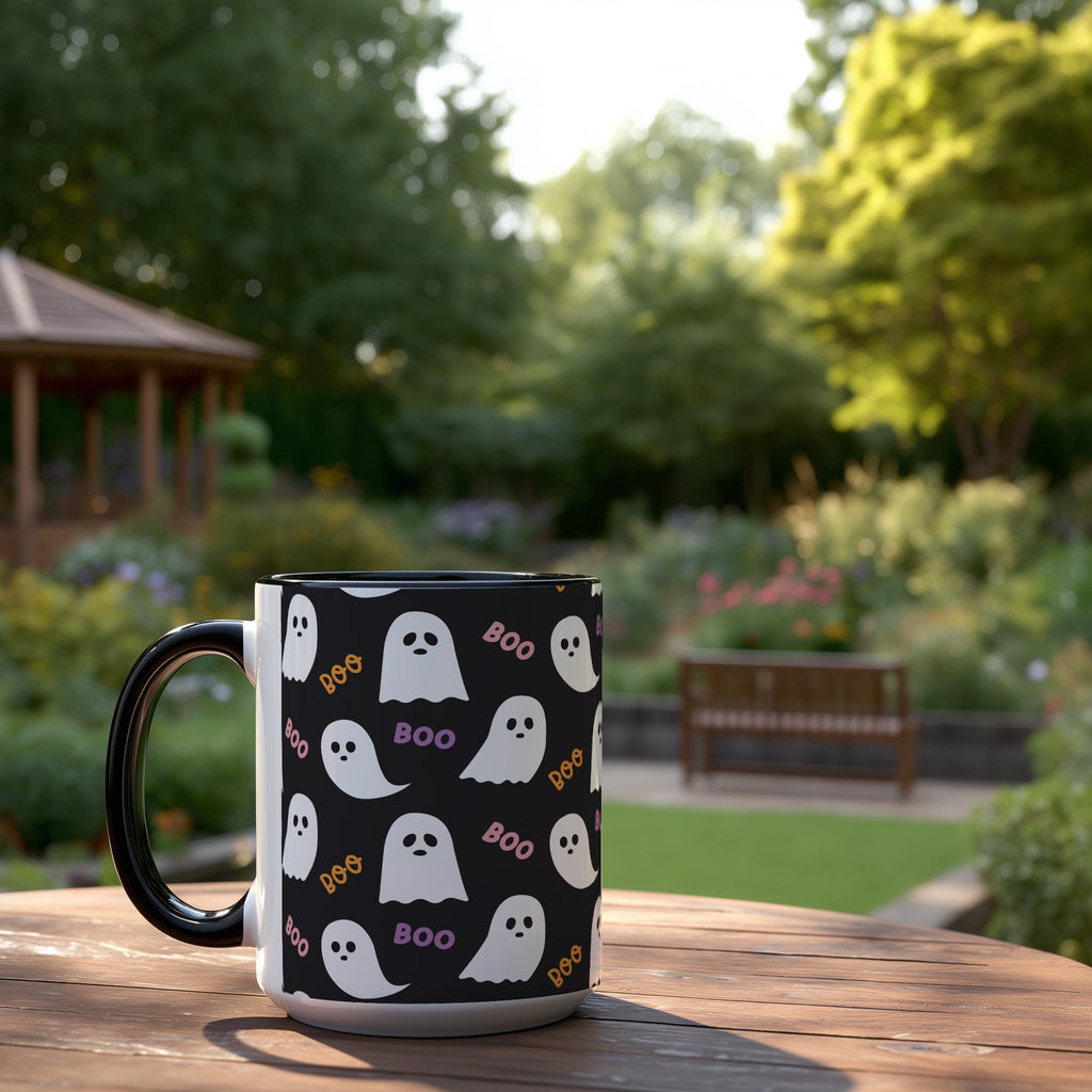 Cute Ghost "Boo!" - Halloween Mug