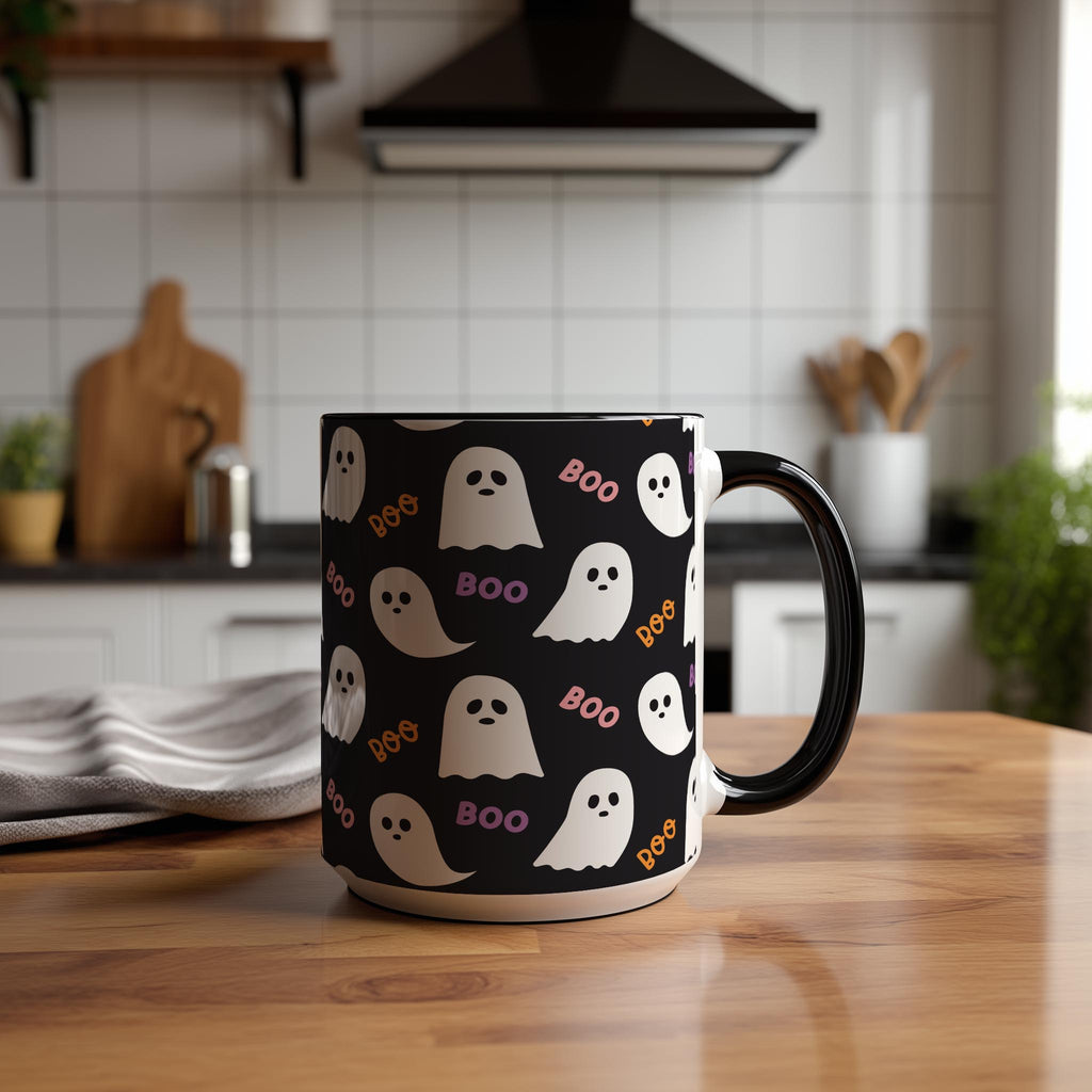 Cute Ghost "Boo!" - Halloween Mug