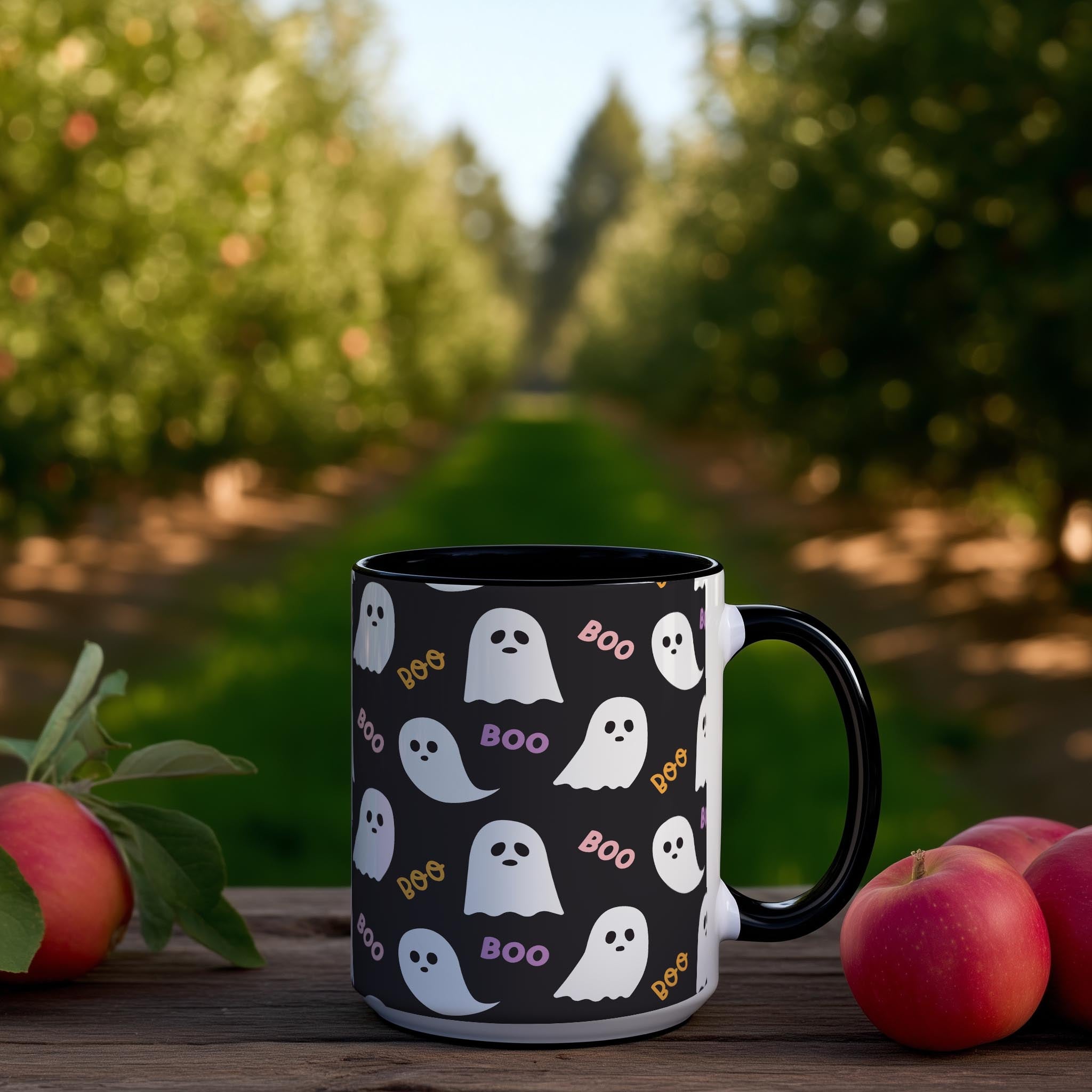 Cute Ghost "Boo!" - Halloween Mug