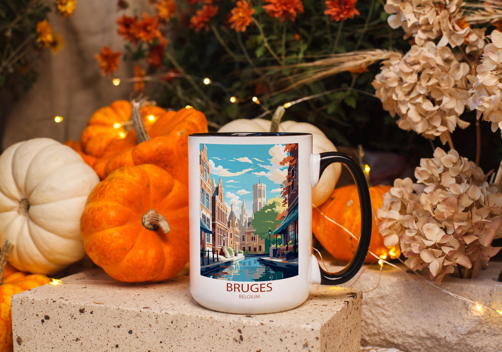 Bruges - Belgium - Beautiful Tourist Hotspots Mug