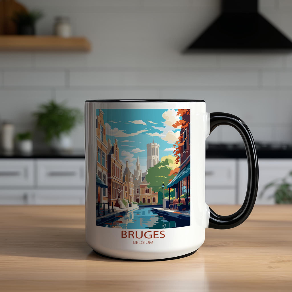 Bruges - Belgium - Beautiful Tourist Hotspots Mug