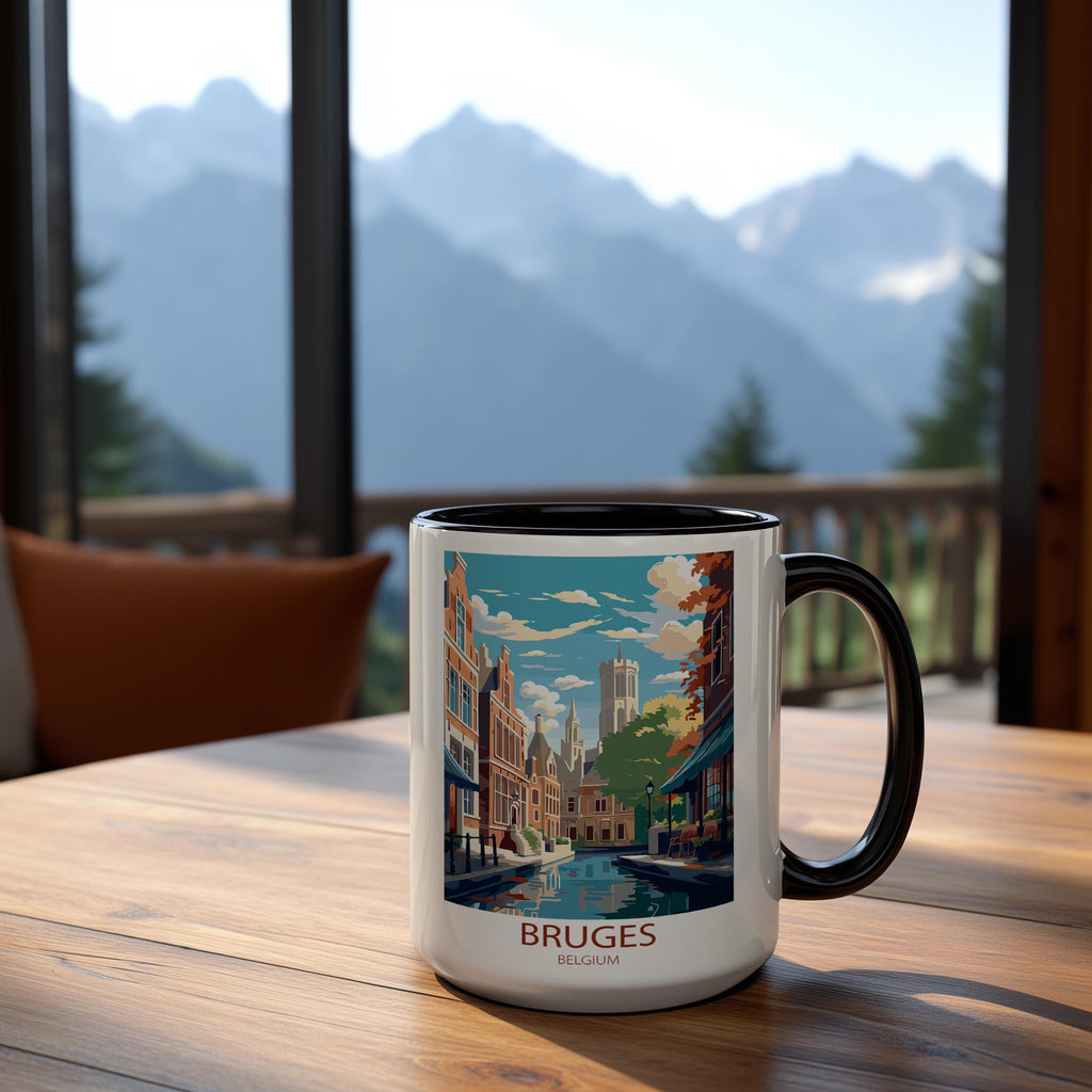Bruges - Belgium - Beautiful Tourist Hotspots Mug