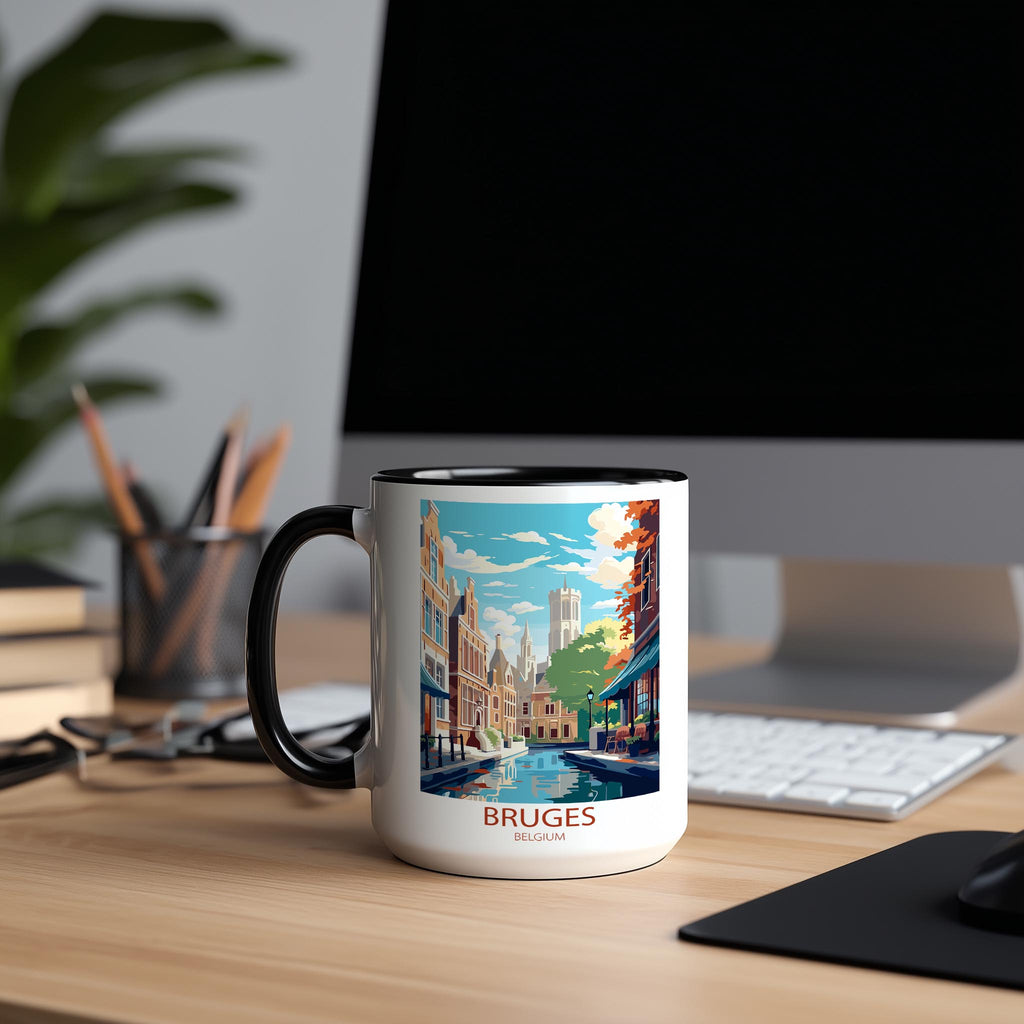 Bruges - Belgium - Beautiful Tourist Hotspots Mug