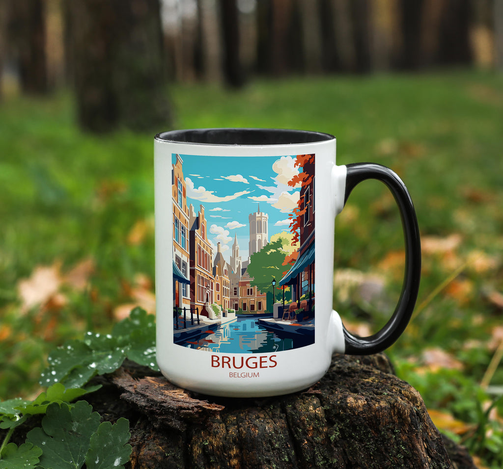 Bruges - Belgium - Beautiful Tourist Hotspots Mug
